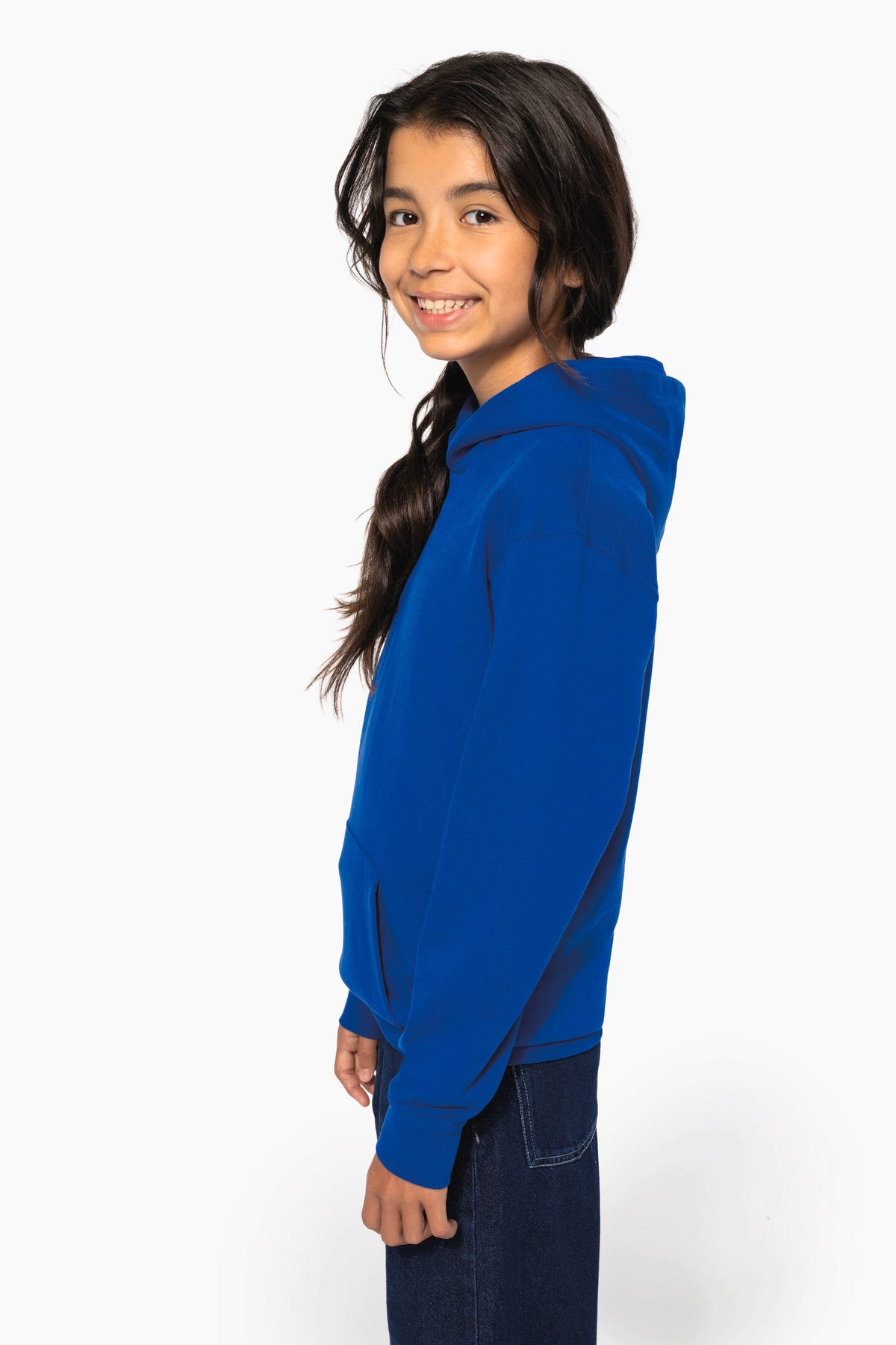 Kariban K4044 Gerecyclede kindersweater met capuchon