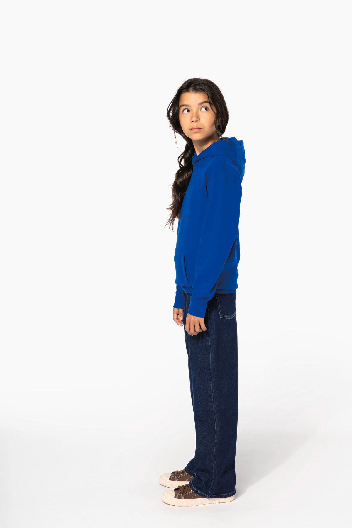 Kariban K4044 Gerecyclede kindersweater met capuchon