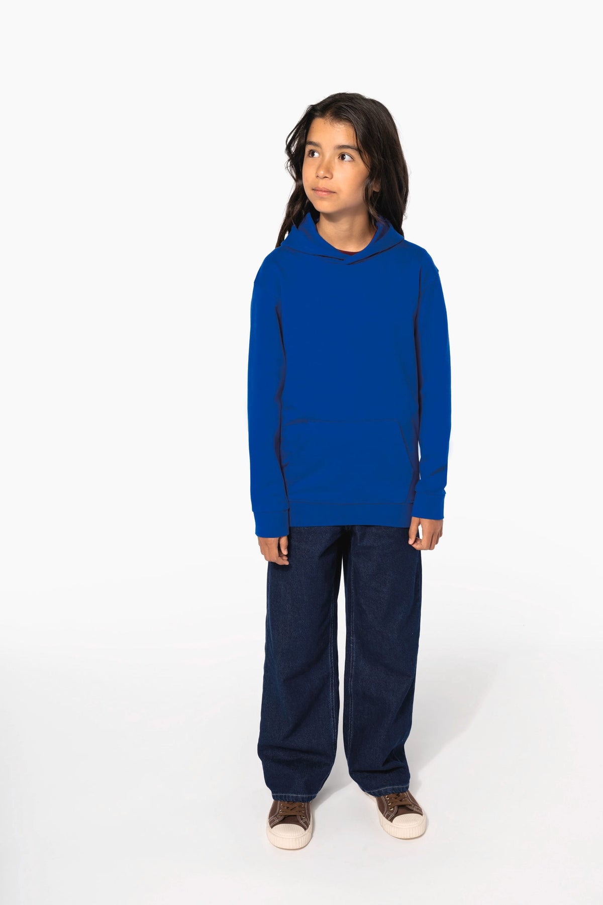 Kariban K4044 Gerecyclede kindersweater met capuchon