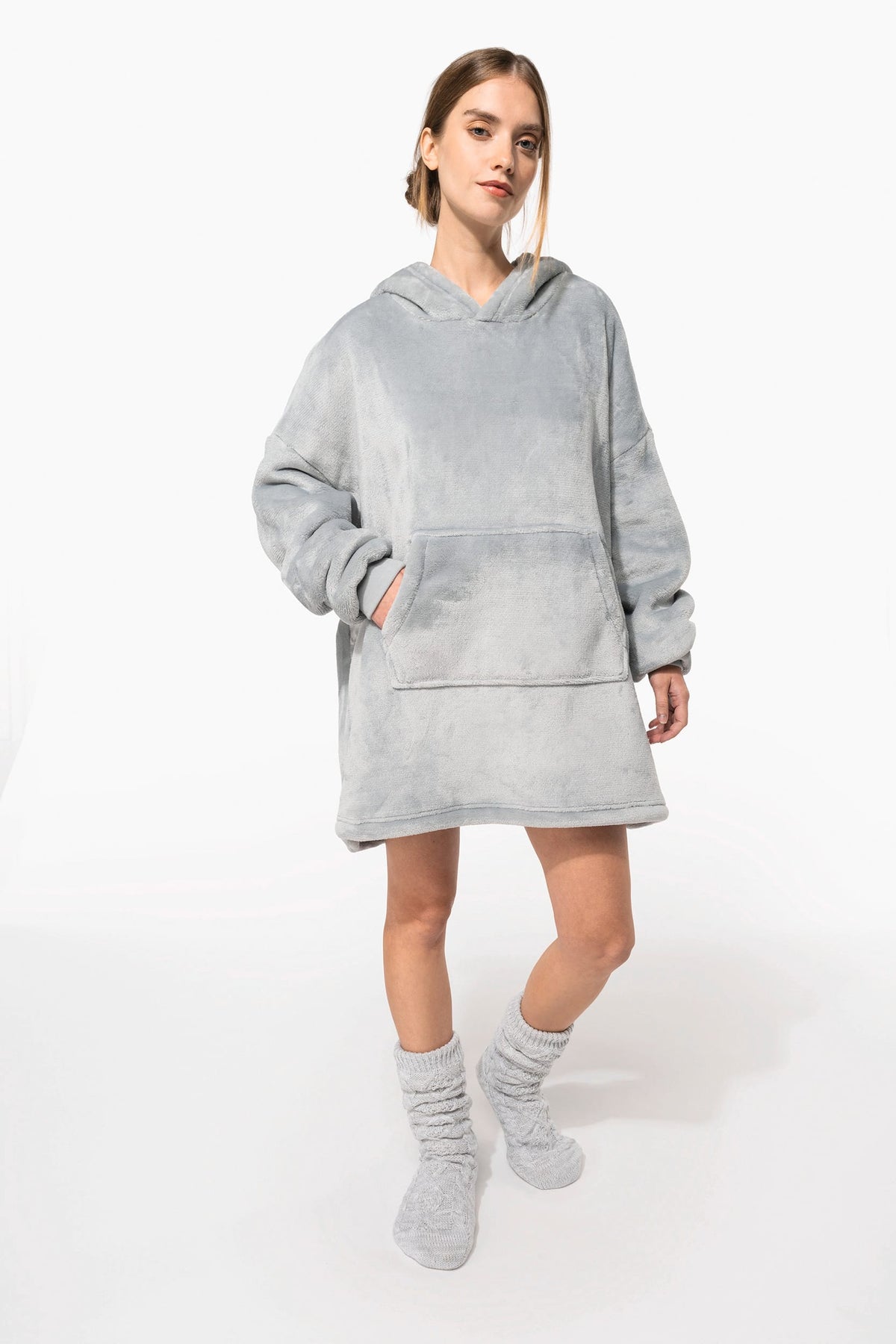 Kariban K410 Poncho  plaid