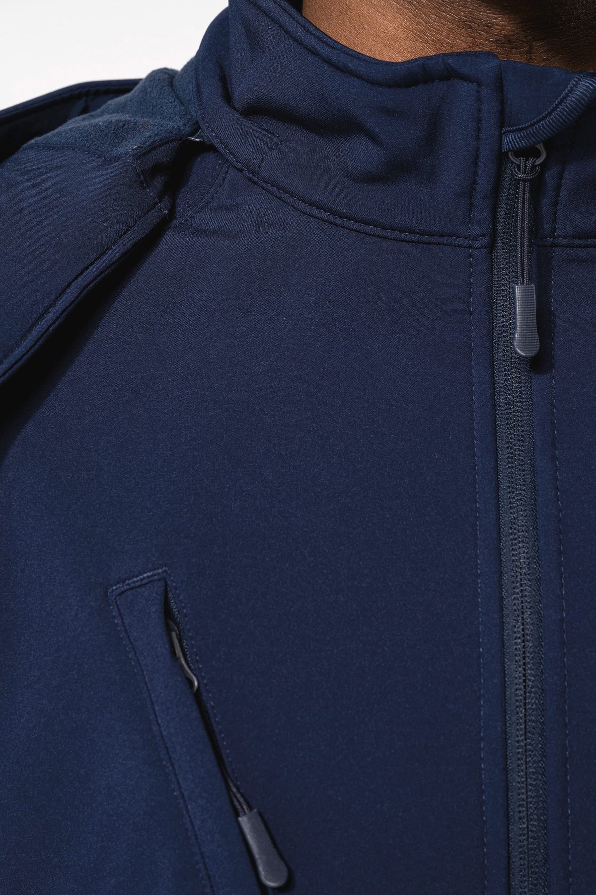Kariban K413 Heren softshell jas met afneembare capuchon