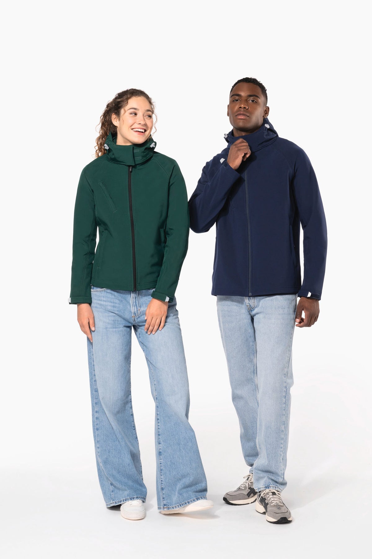 Kariban K414 Dames softshell jas met afneembare capuchon