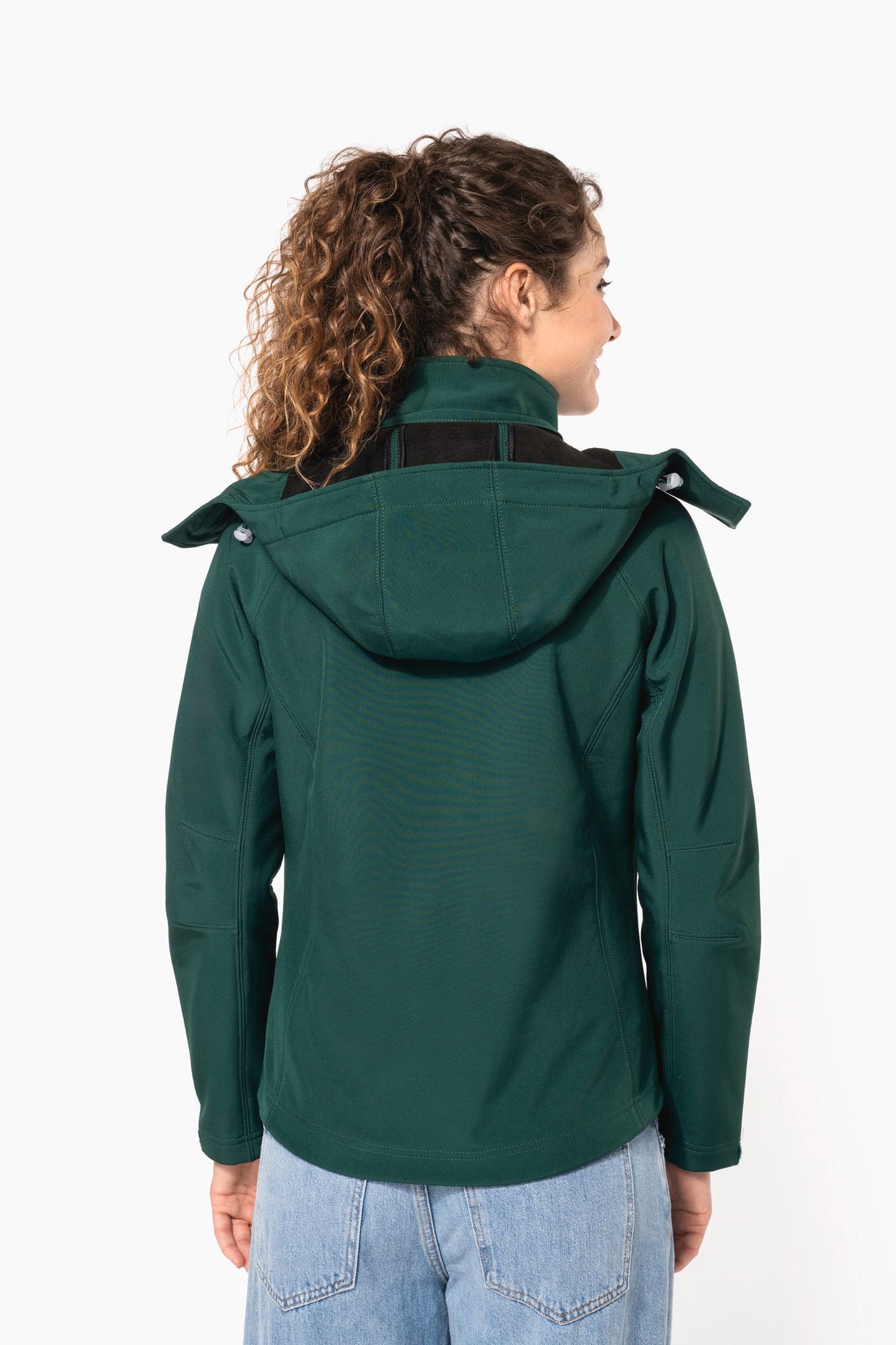 Kariban K414 Dames softshell jas met afneembare capuchon