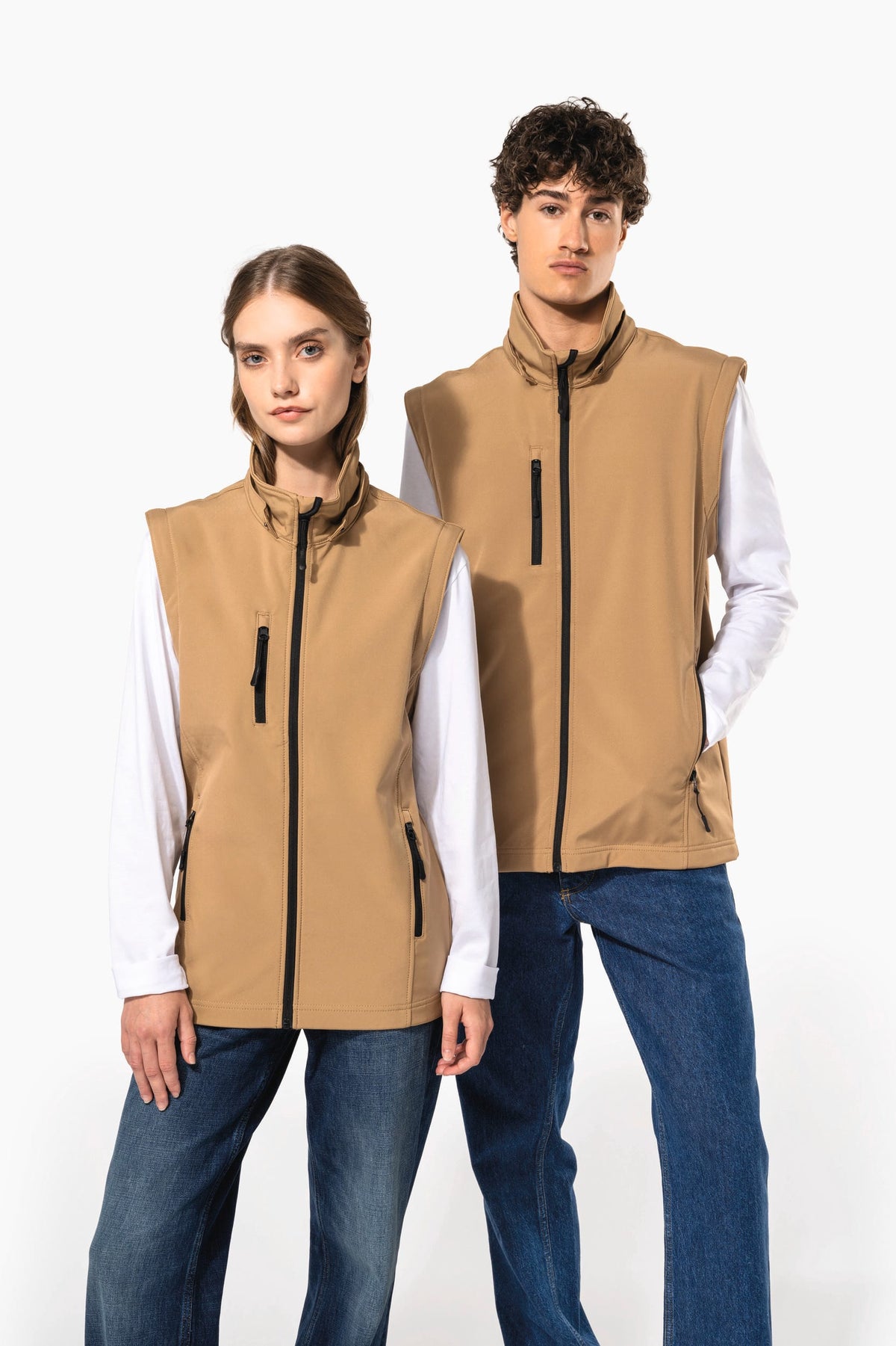 Kariban K422 3-laags unisex softshelljas met afneembare capuchon en mouwen