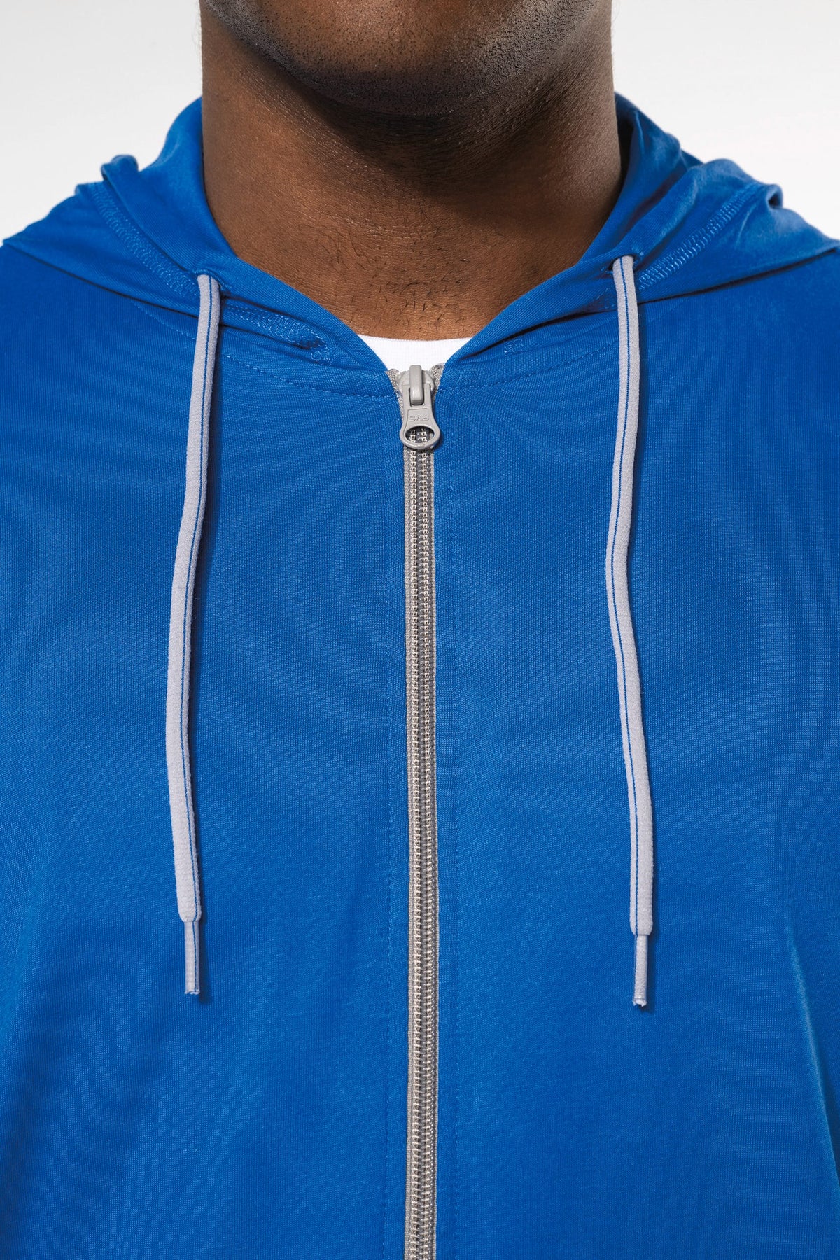 Kariban K438 Licht katoenen sweatvest met capuchon