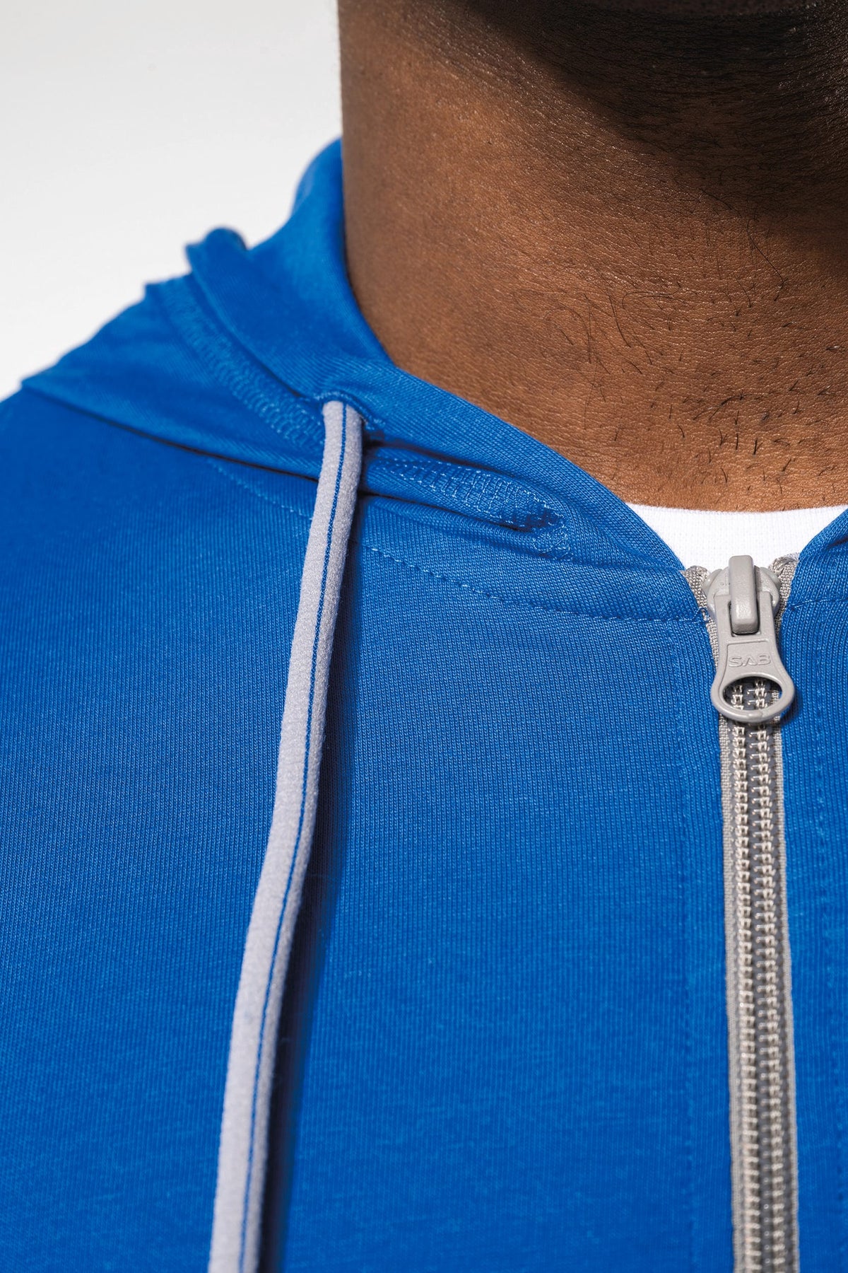 Kariban K438 Licht katoenen sweatvest met capuchon