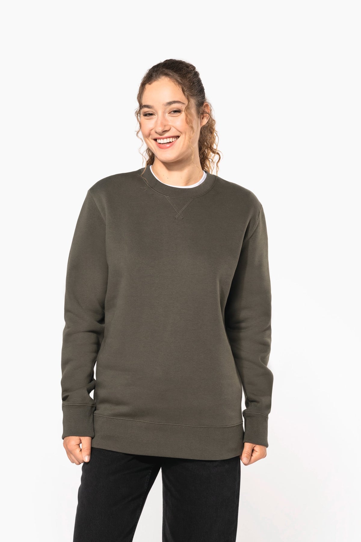 Kariban K442 Sweater met ronde hals