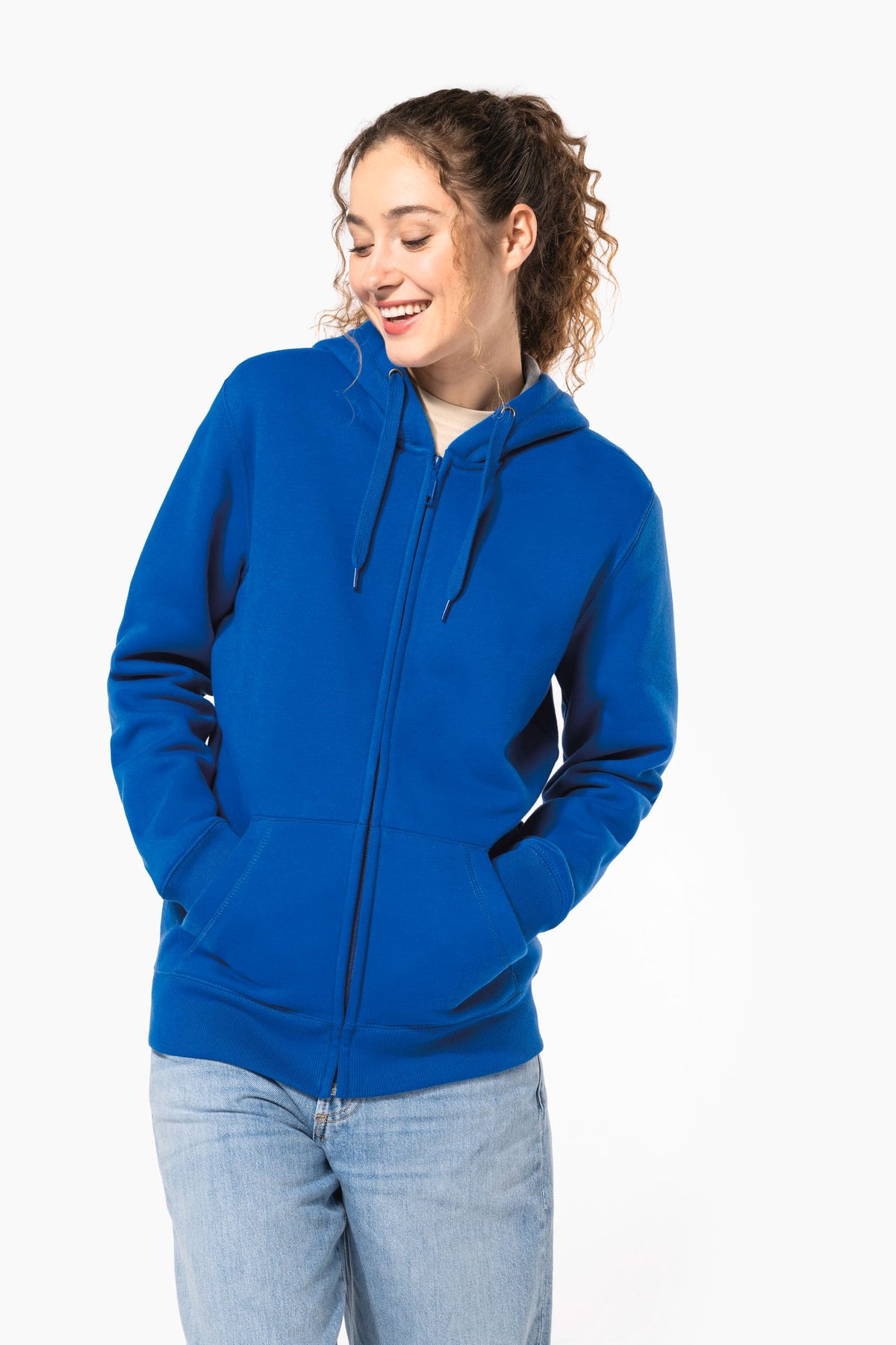 Kariban K444 Sweatvest met capuchon