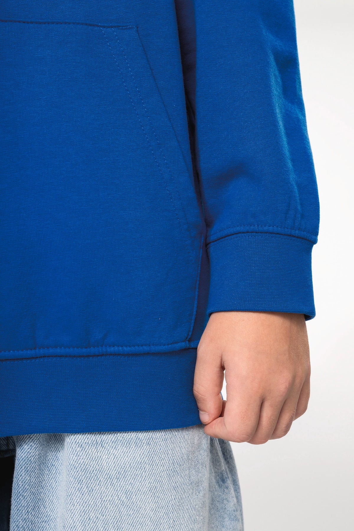 Kariban K453 Kinder Sweater met gecontrasteerde capuchon