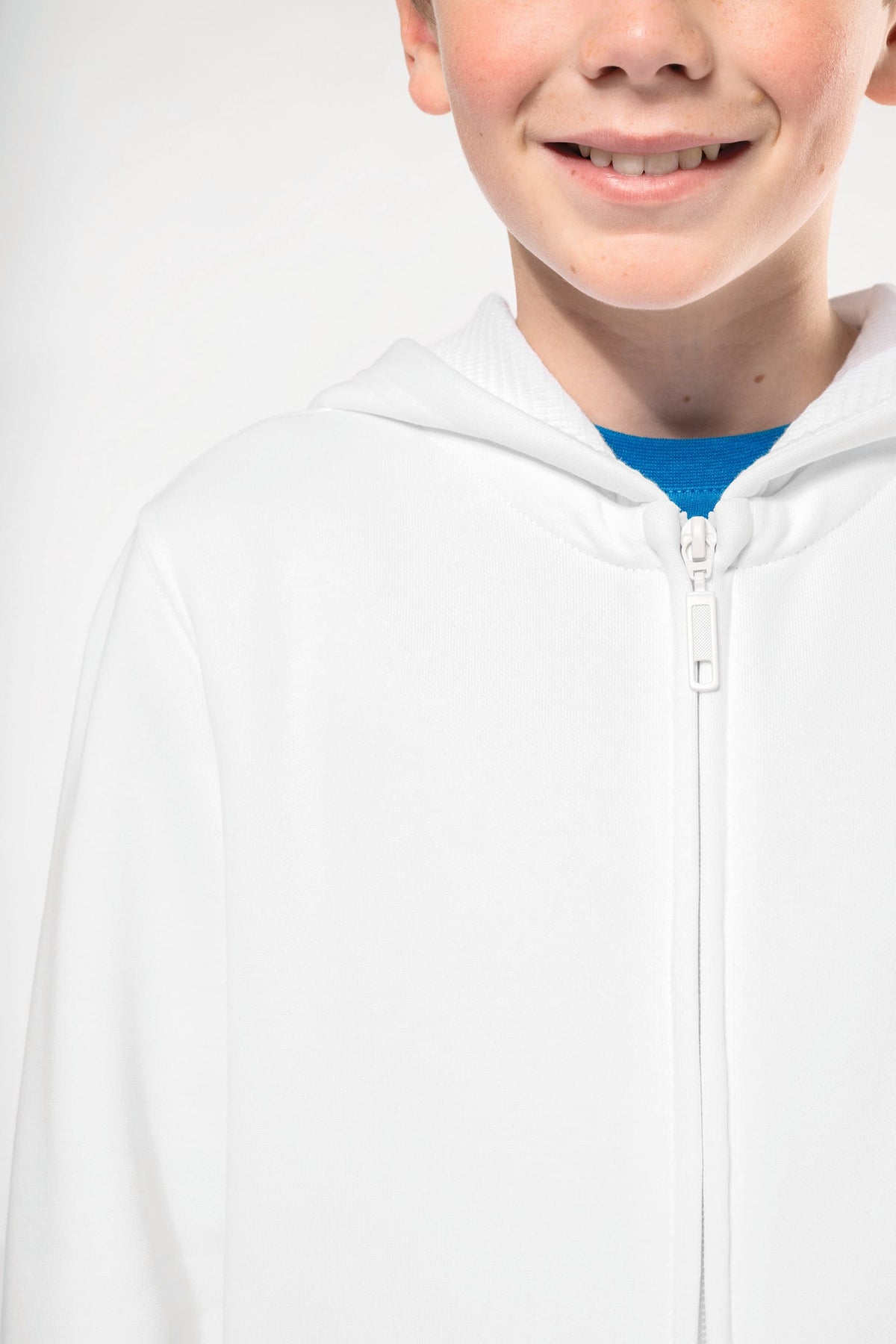 Kariban K455 Kinder sweatvest met capuchon