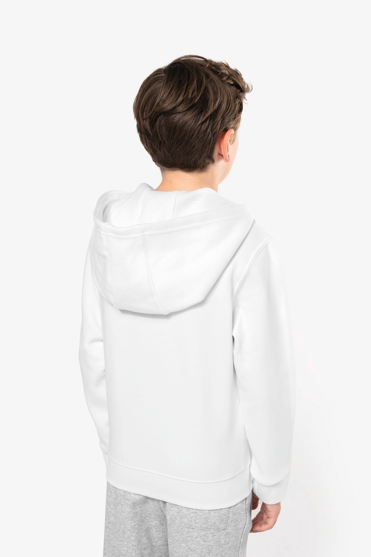 Kariban K455 Kinder sweatvest met capuchon