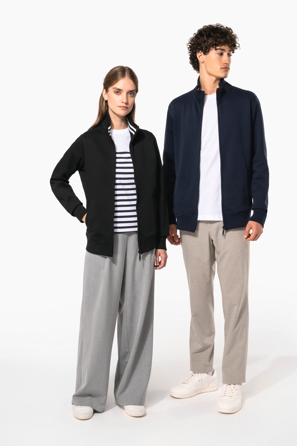 Kariban K457 Damessweater met rits
