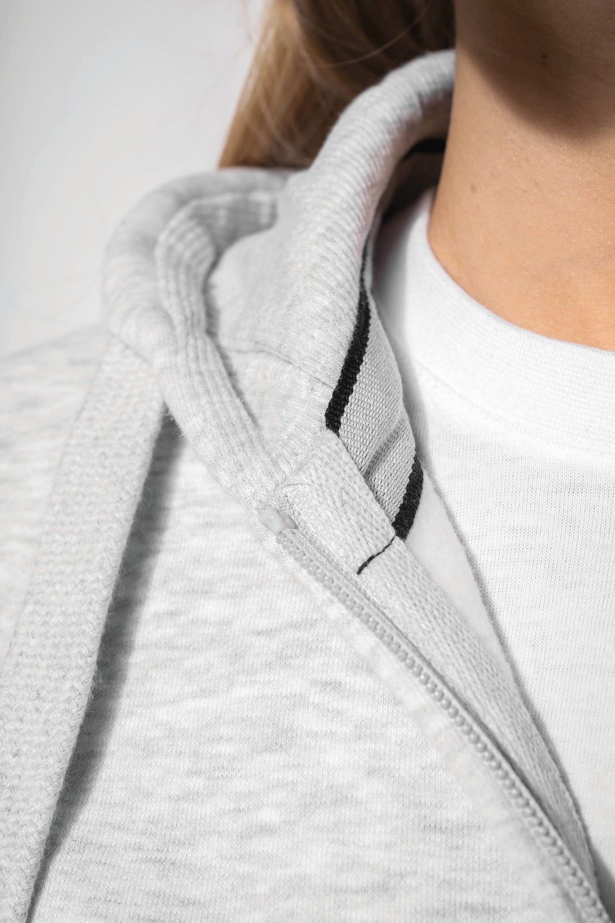 Kariban K464 Damessweater met rits en capuchon