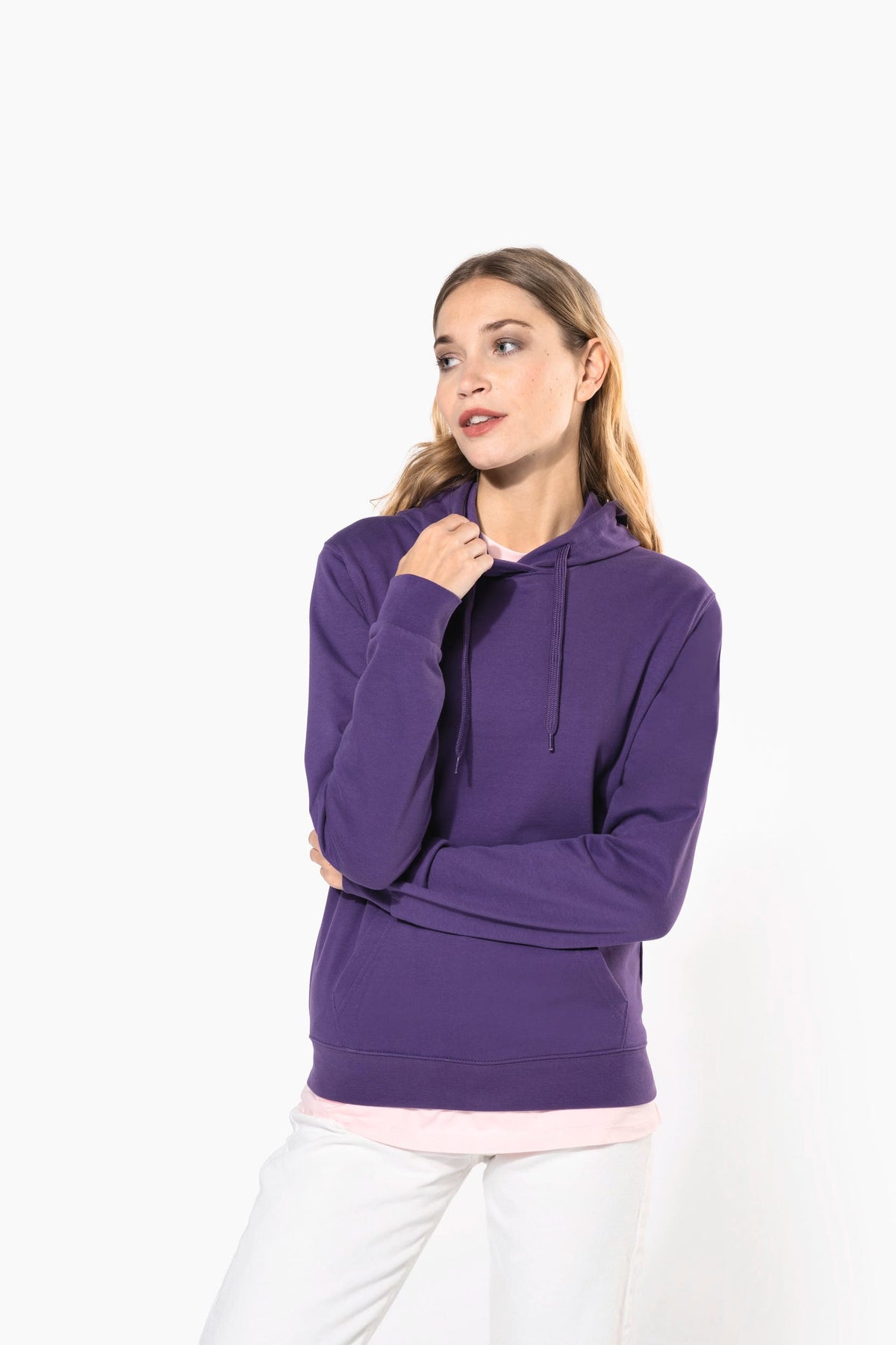 Kariban K473 Eco damessweater met capuchon