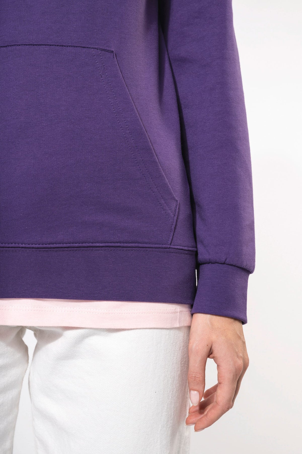 Kariban K473 Eco damessweater met capuchon