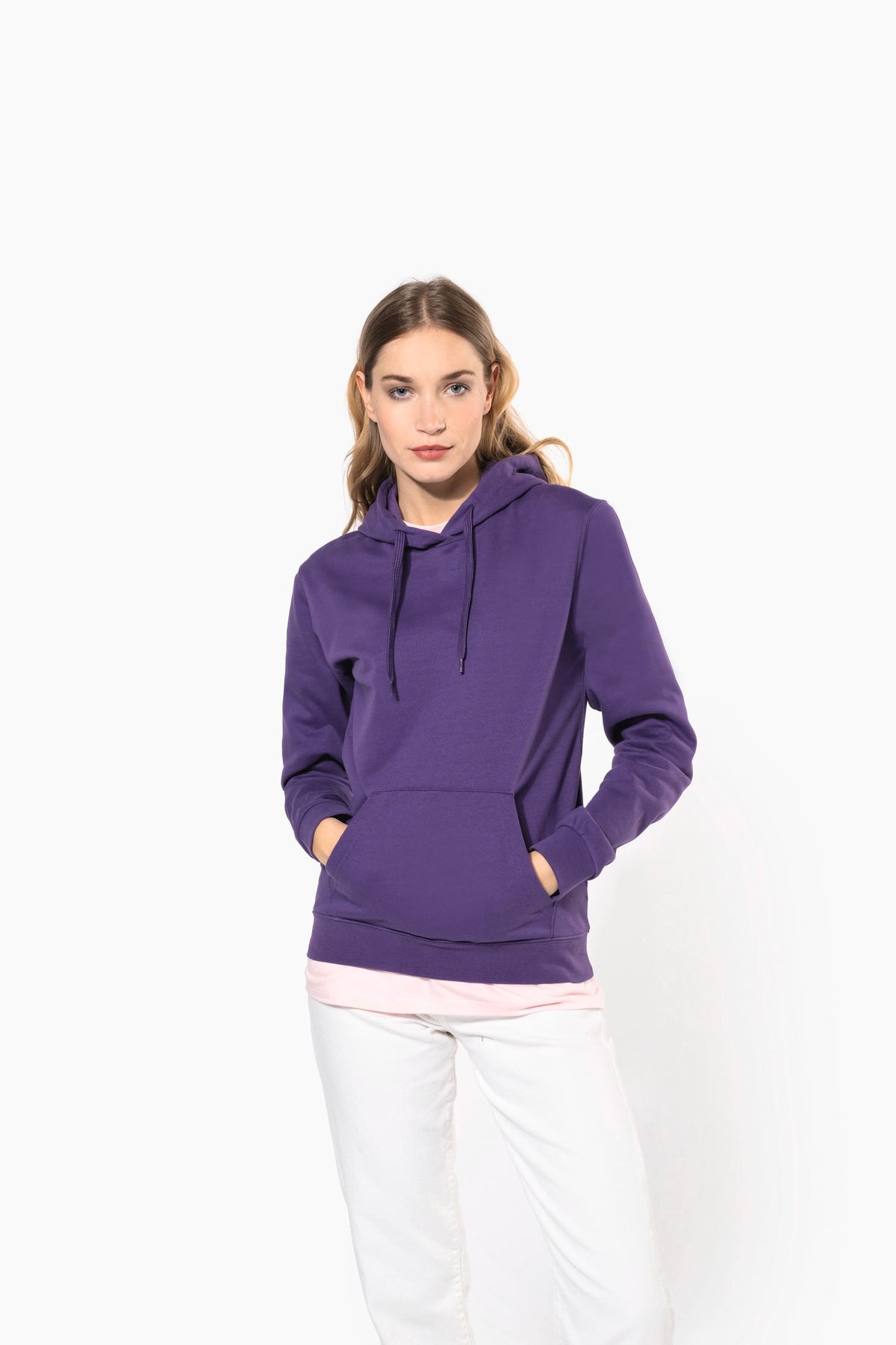 Kariban K473 Eco damessweater met capuchon