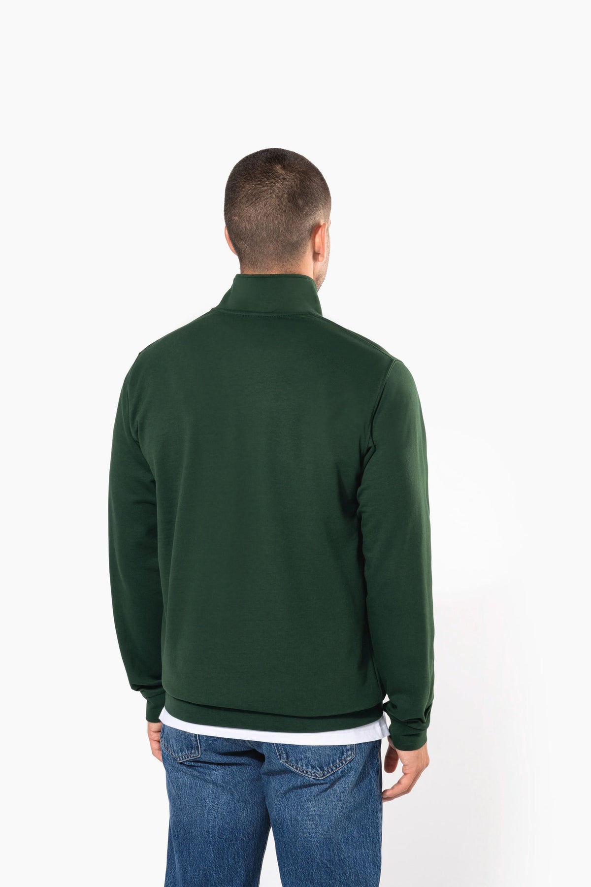 Kariban K478 Sweater met ritskraag