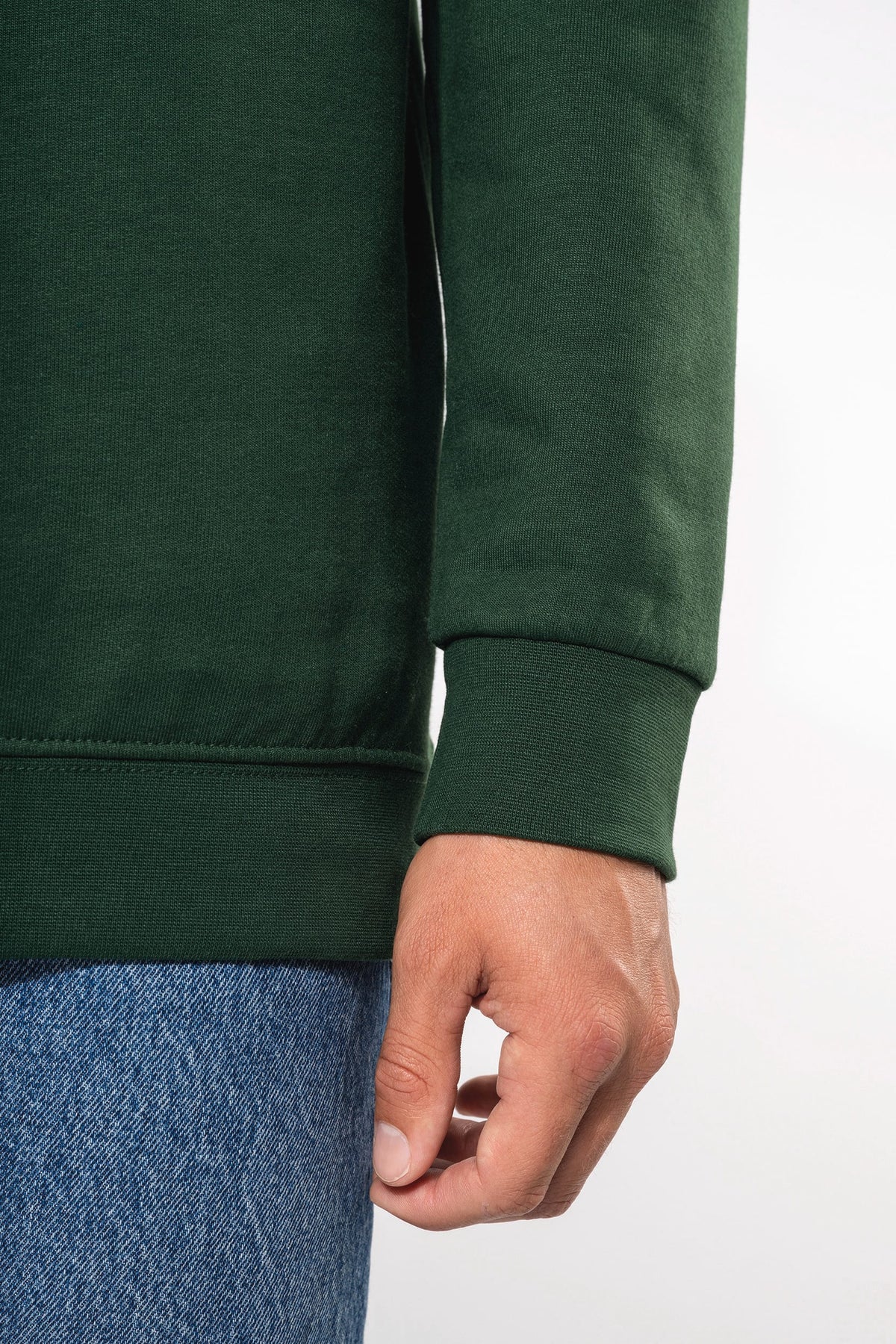 Kariban K478 Sweater met ritskraag