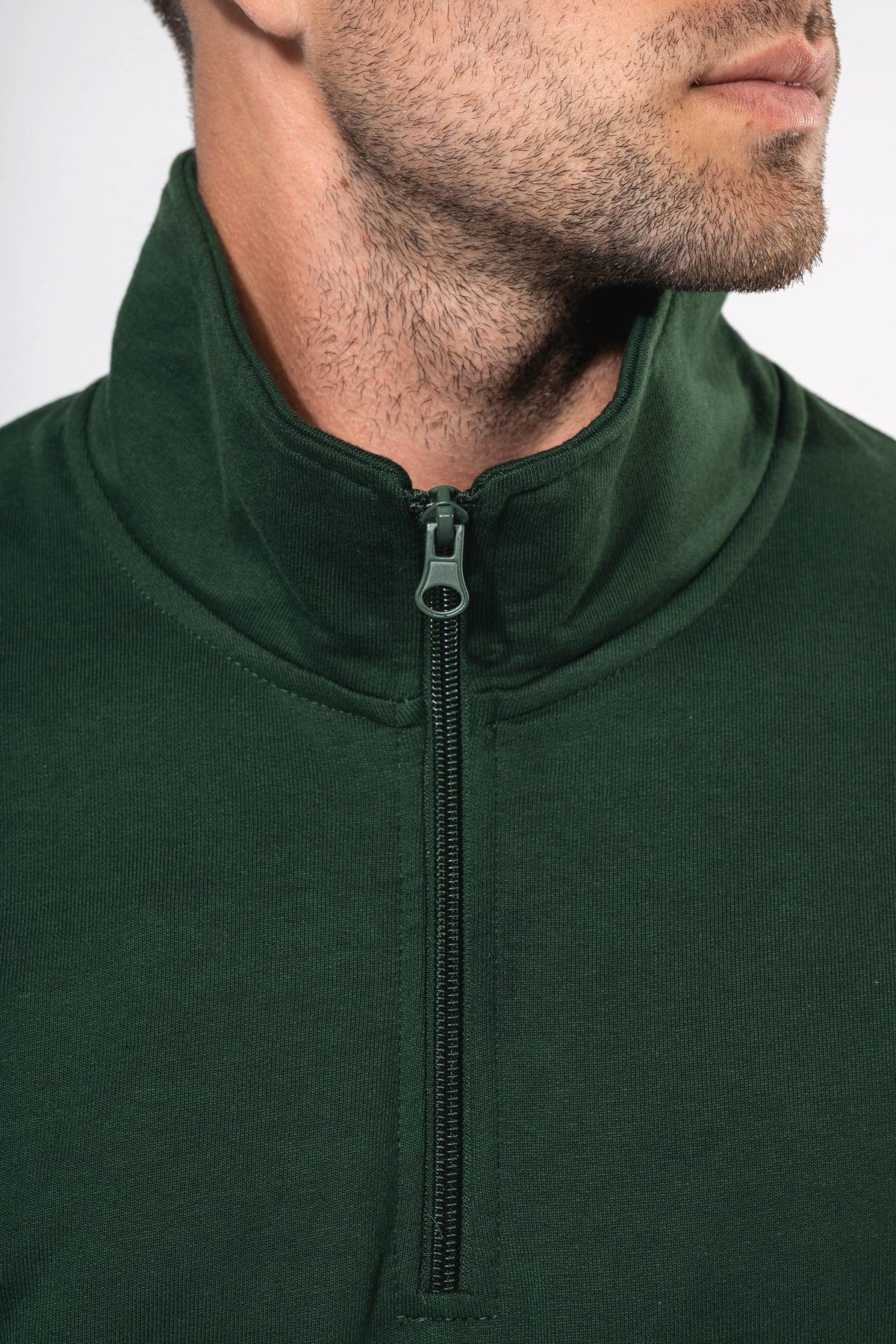 Kariban K478 Sweater met ritskraag