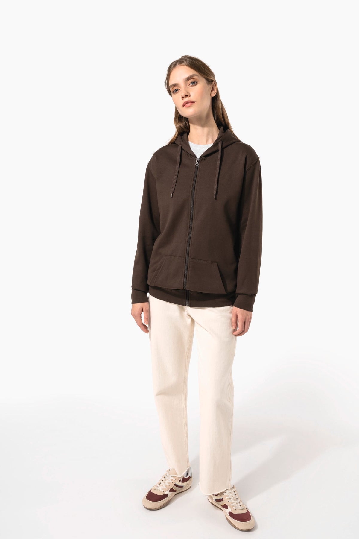 Kariban K479 Sweatvest met capuchon