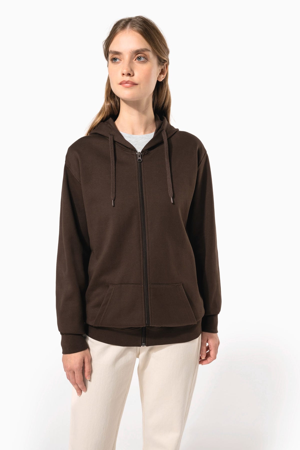 Kariban K479 Sweatvest met capuchon