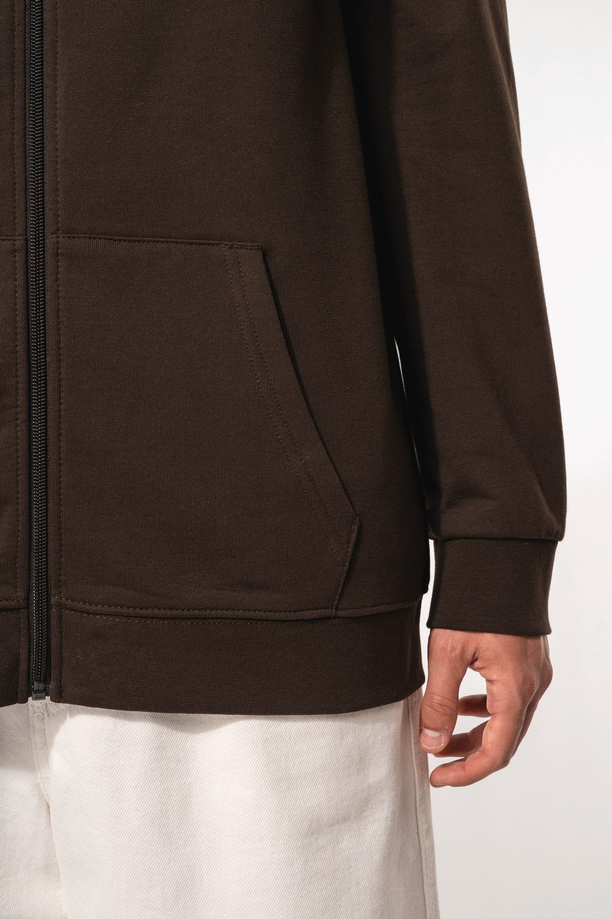Kariban K479 Sweatvest met capuchon