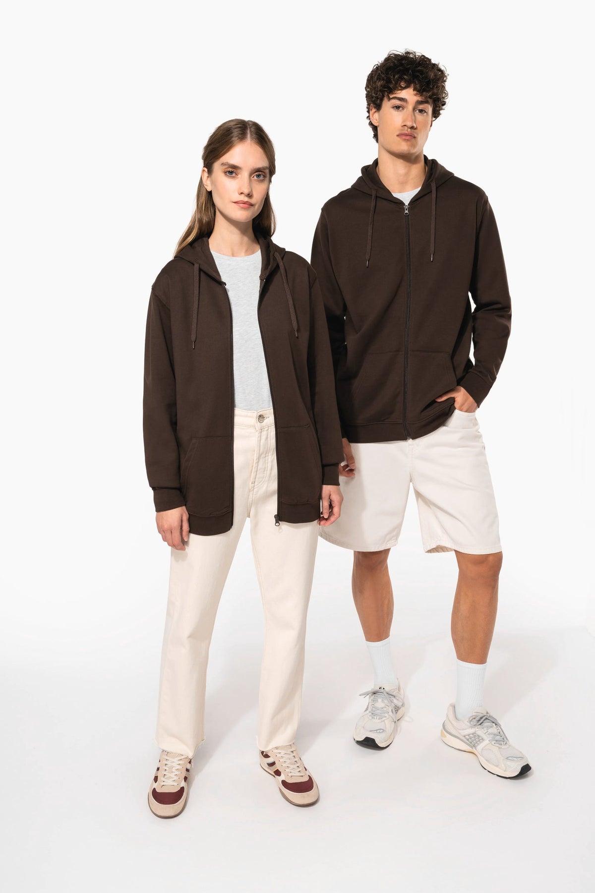 Kariban K479 Sweatvest met capuchon
