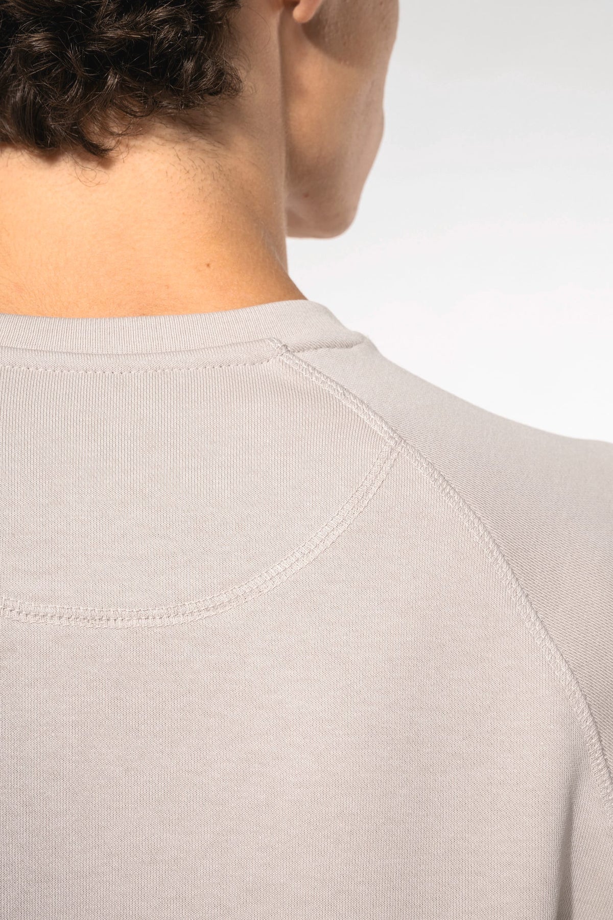 Kariban K480 Herensweater BIO ronde hals raglanmouwen
