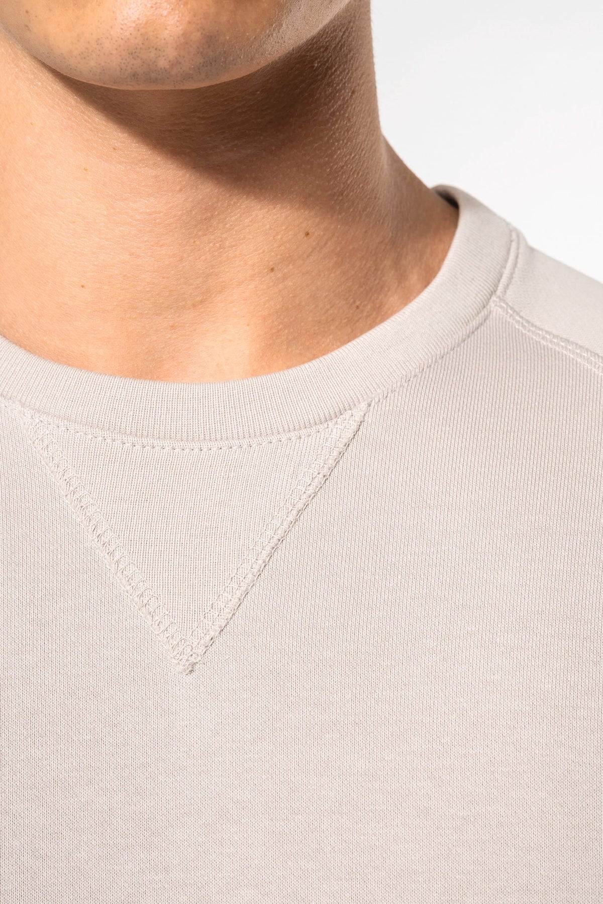Kariban K480 Herensweater BIO ronde hals raglanmouwen