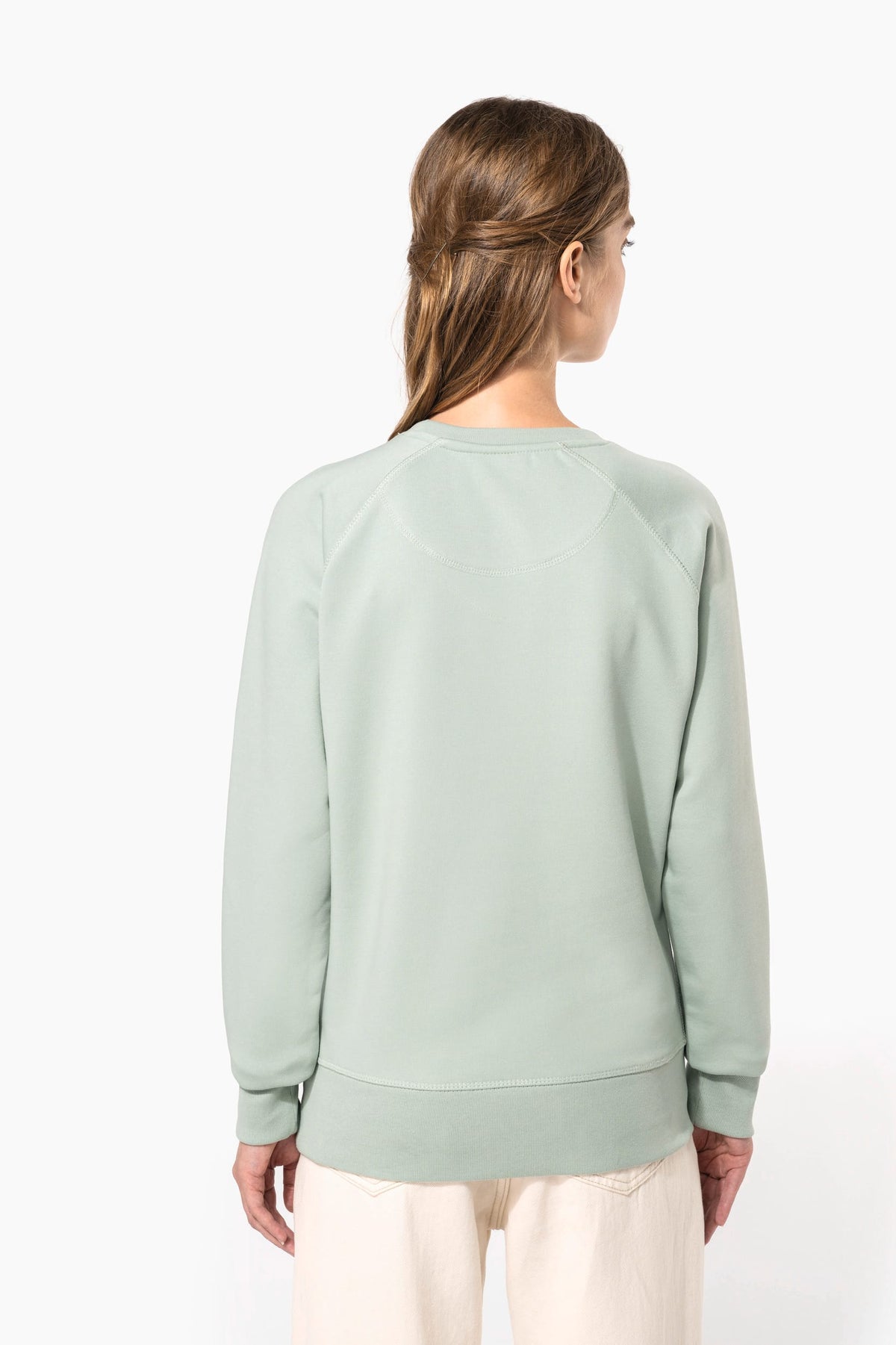 Kariban K481 Damessweater BIO ronde hals raglanmouwen
