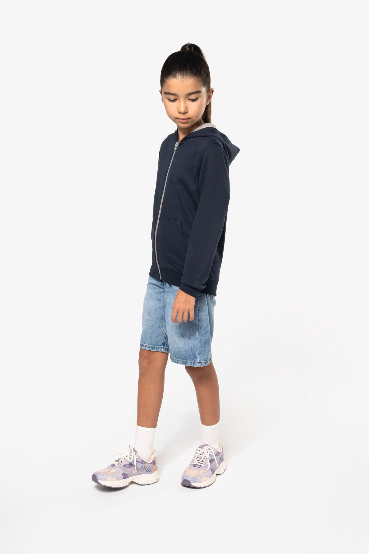 Kariban K486 Kindersweatvest met capuchon