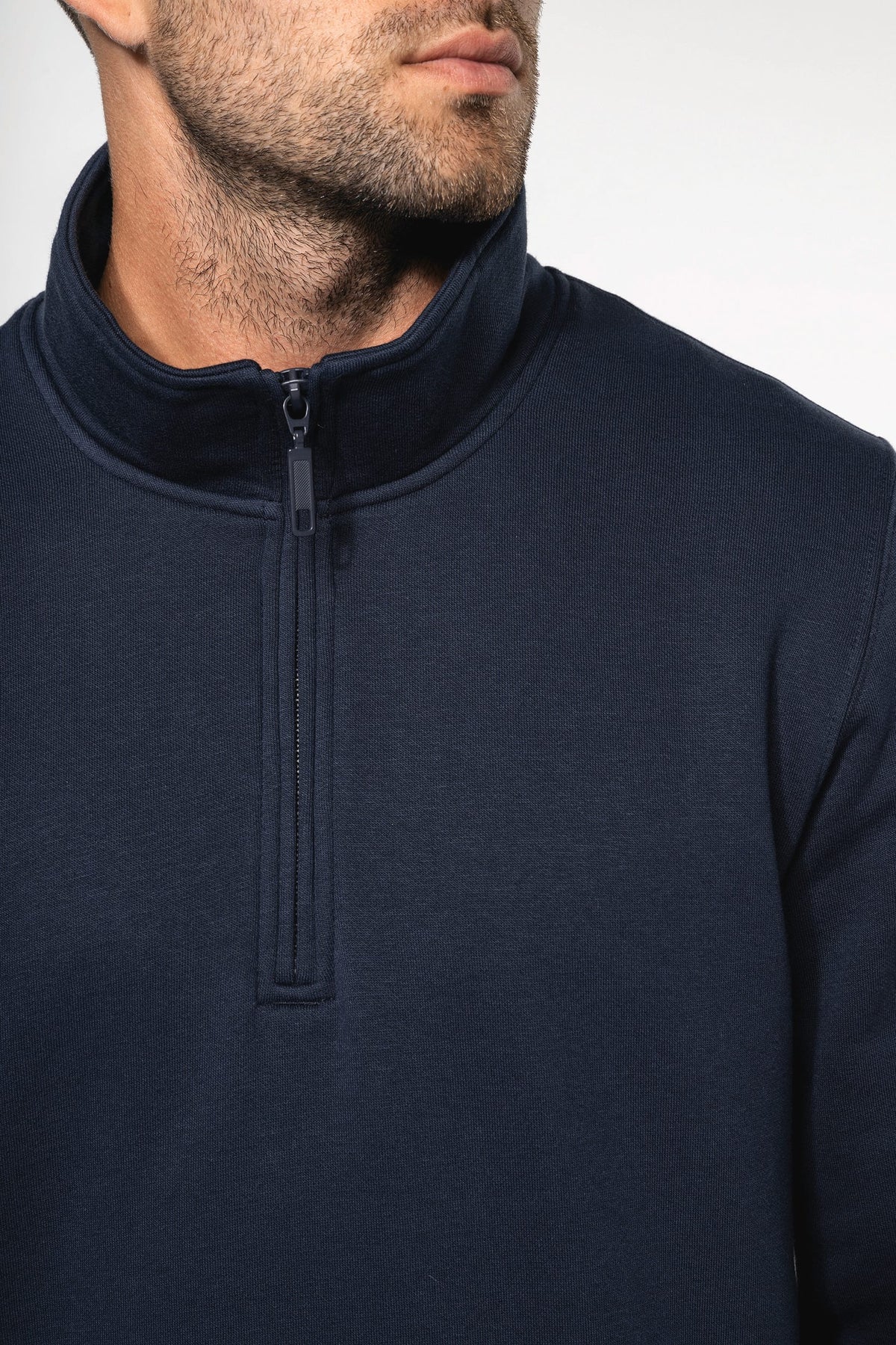 Kariban K487 Sweater met ritskraag