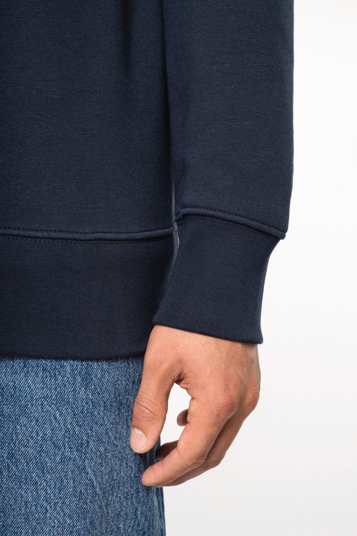 Kariban K487 Sweater met ritskraag