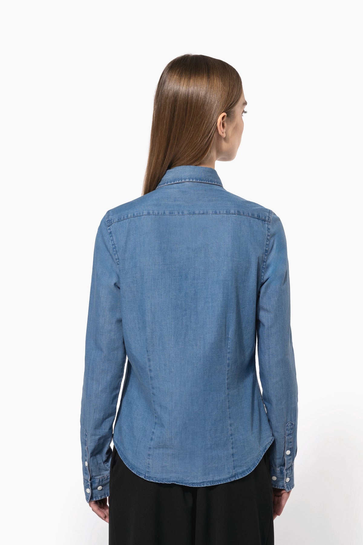 Kariban K509 Damesblouse Denim
