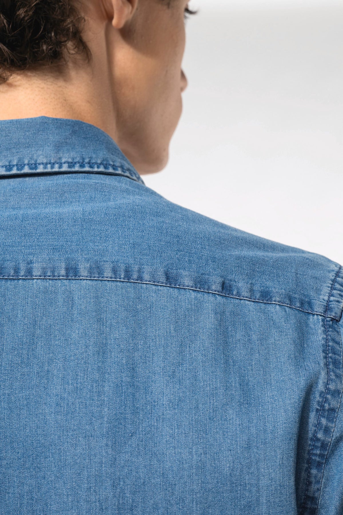 Kariban K512 Herenoverhemd Denim