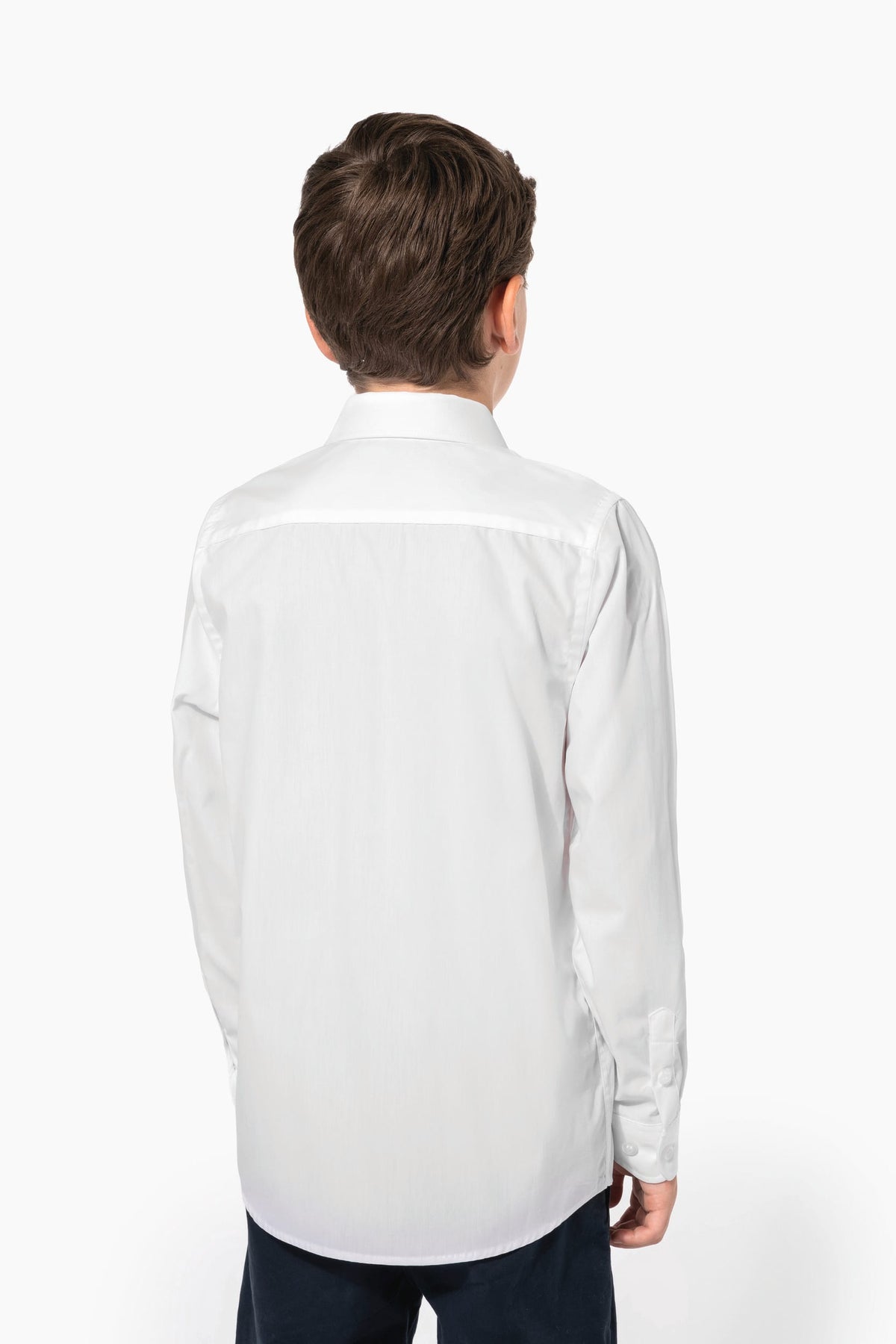 Kariban K521 Kinder poplin overhemd lange mouwen