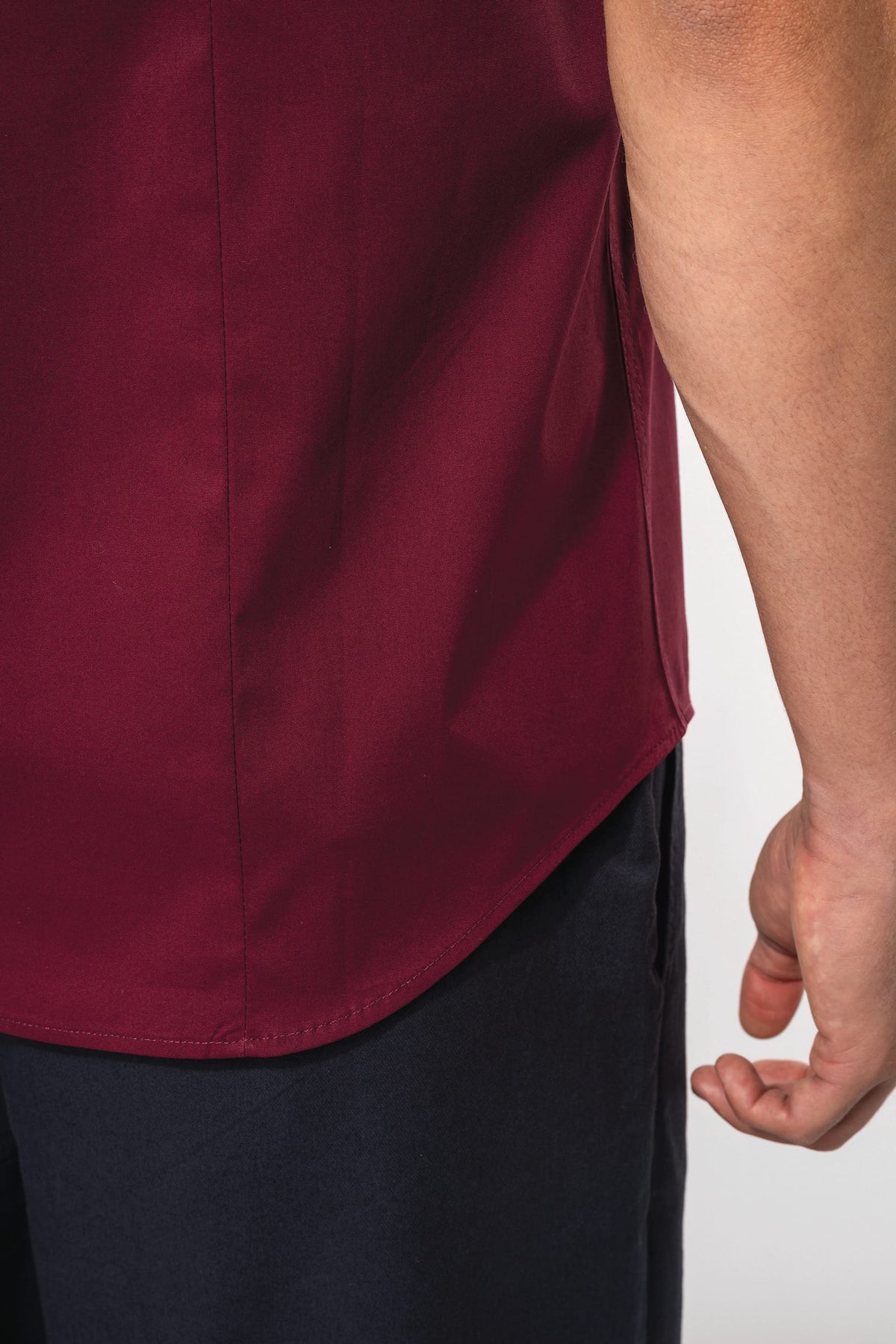 Kariban K531 Heren stretch overhemd korte mouwen
