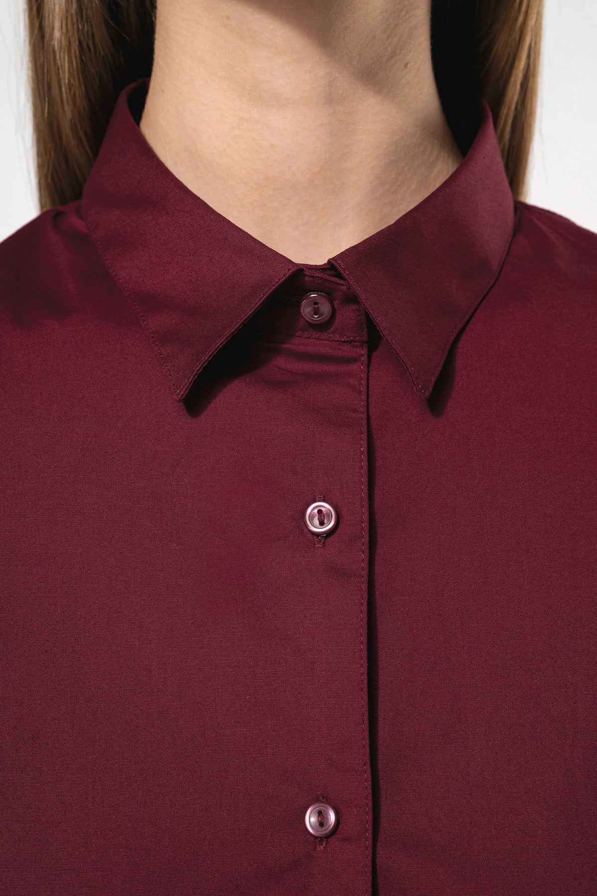 Kariban K532 Dames stretch blouse korte mouwen