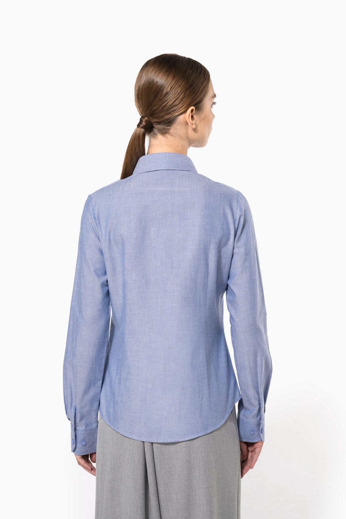 Kariban K534 Dames Oxford blouse lange mouwen
