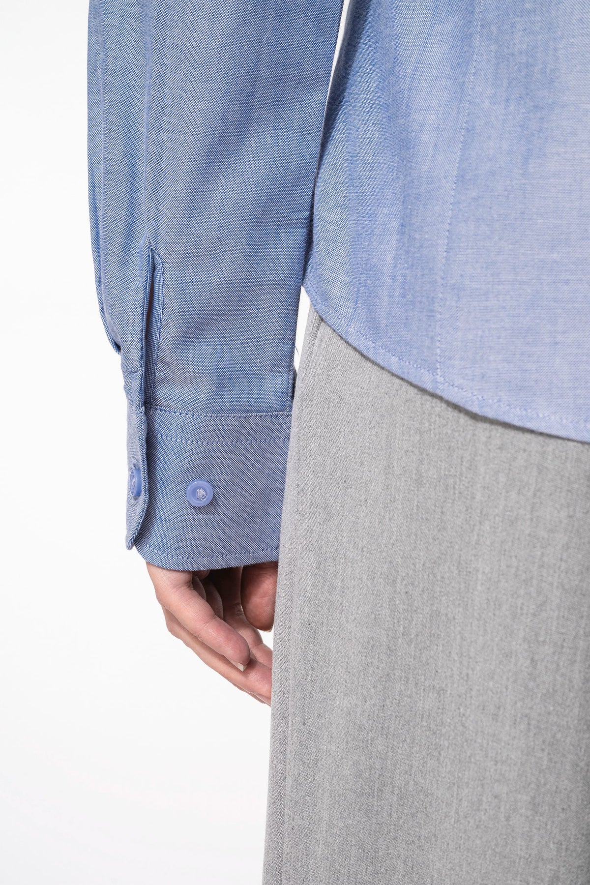 Kariban K534 Dames Oxford blouse lange mouwen