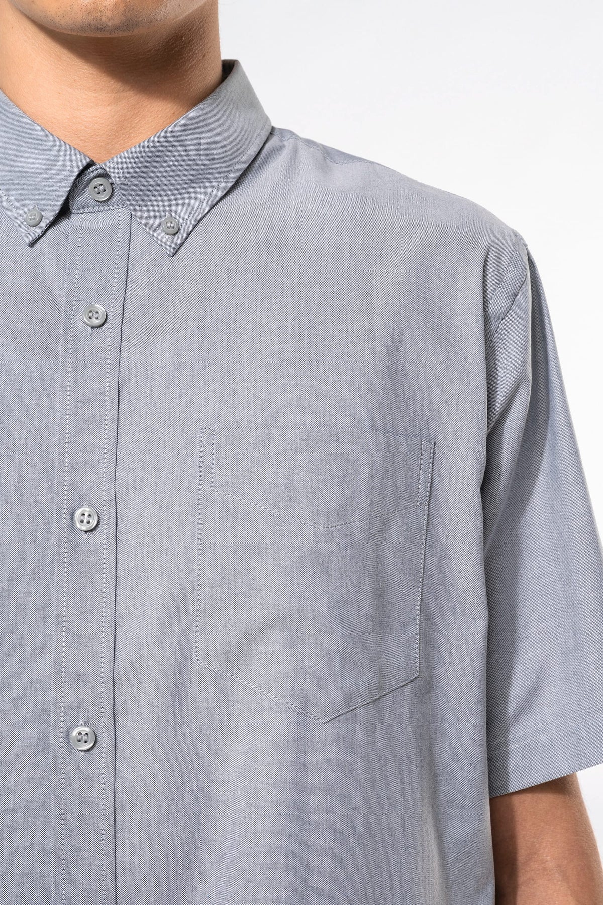 Kariban K535 Heren Oxford overhemd korte mouwen
