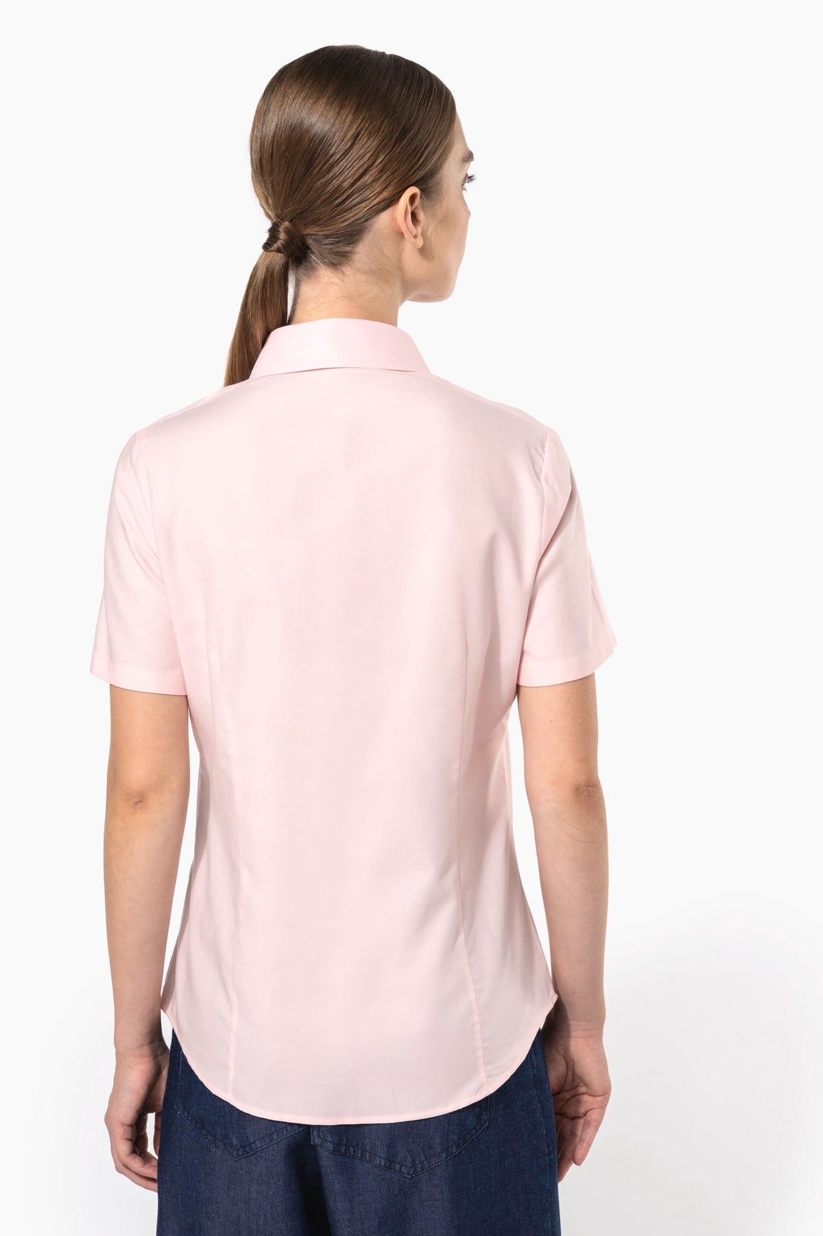 Kariban K536 Dames Oxford blouse korte mouwen