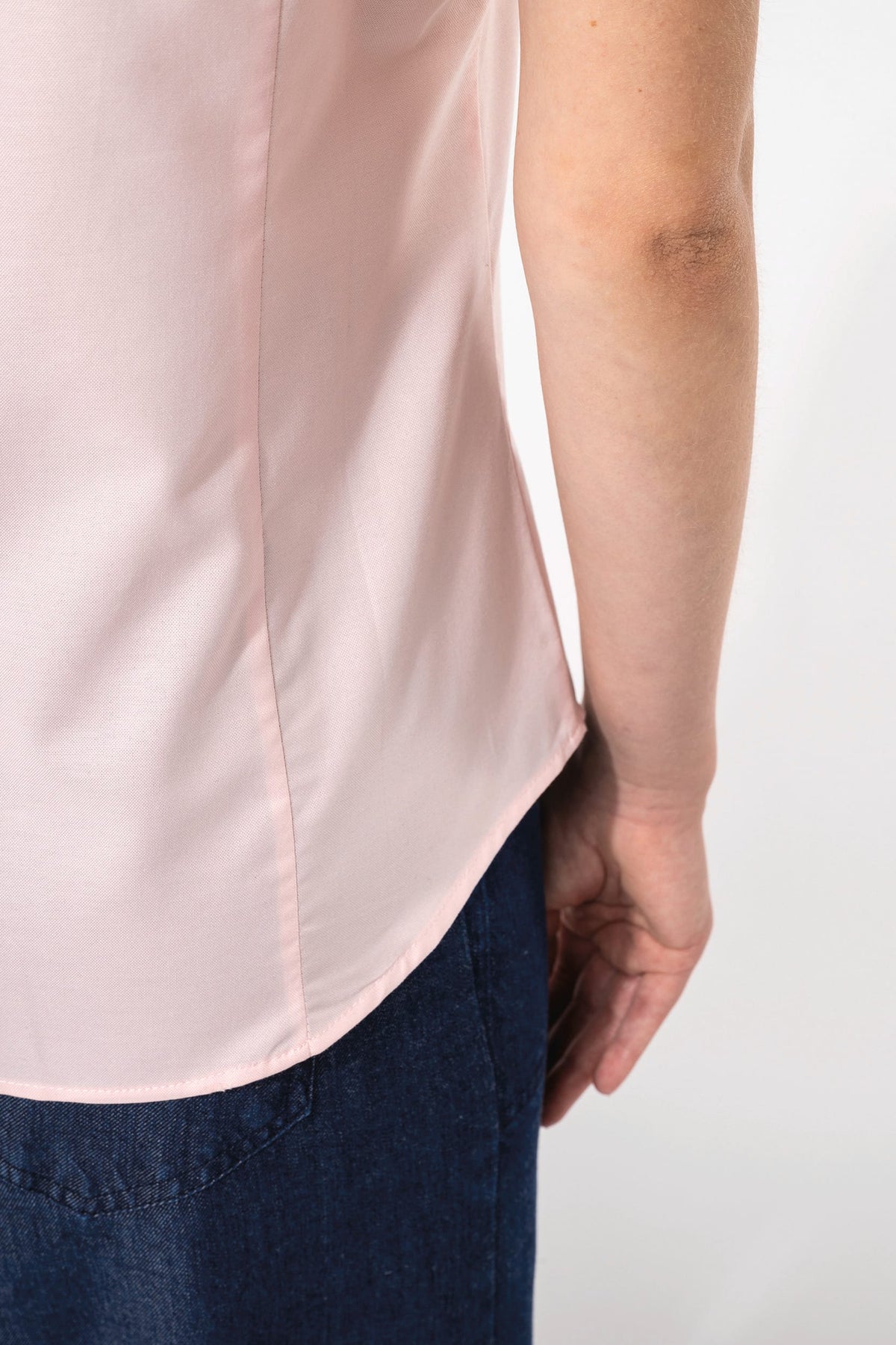 Kariban K536 Dames Oxford blouse korte mouwen