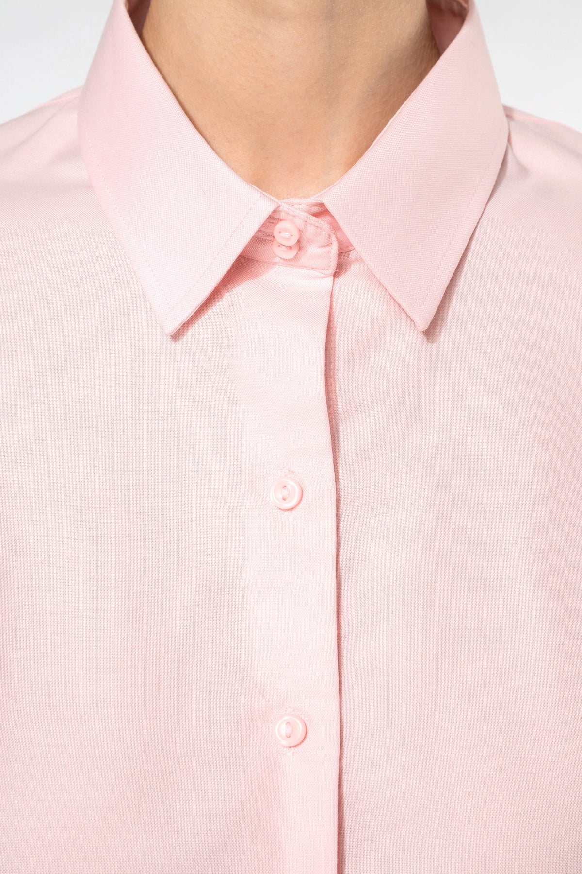 Kariban K536 Dames Oxford blouse korte mouwen