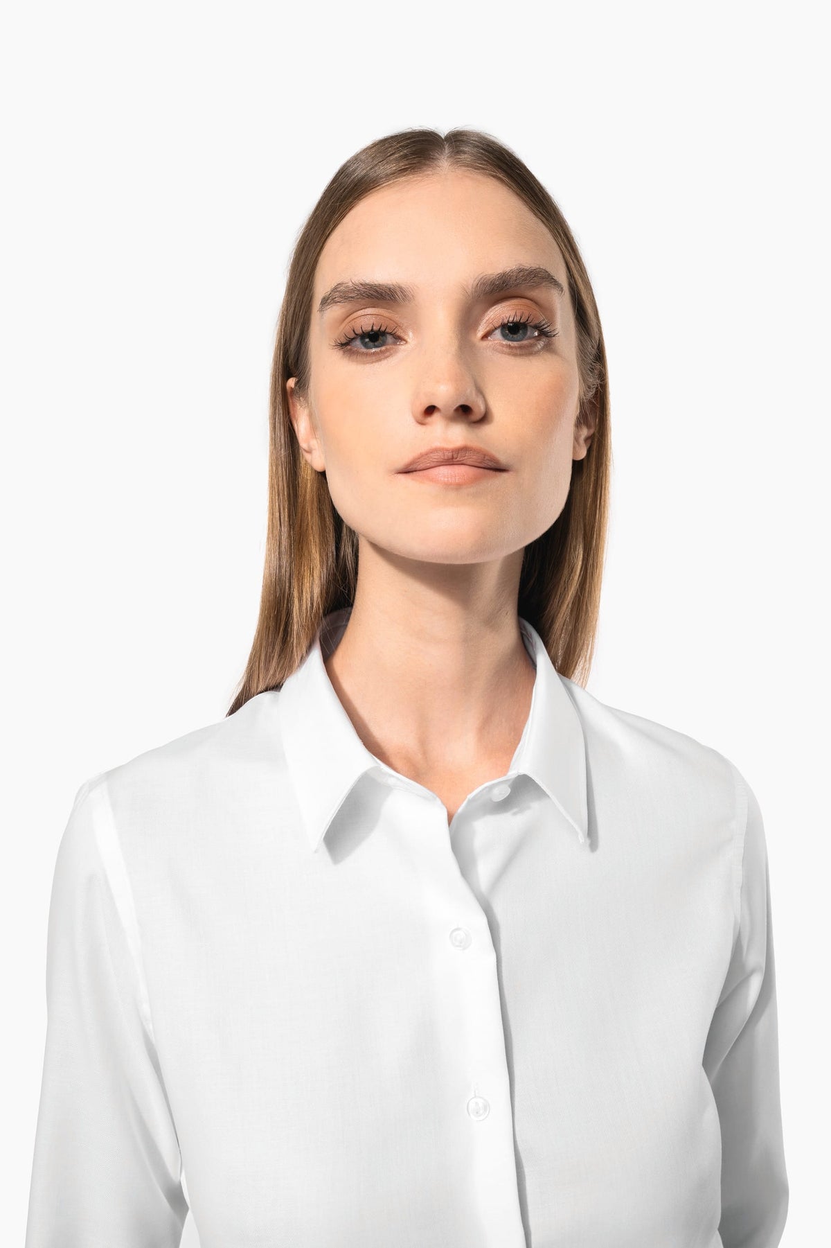 Kariban K538 Dames non-iron blouse lange mouwen