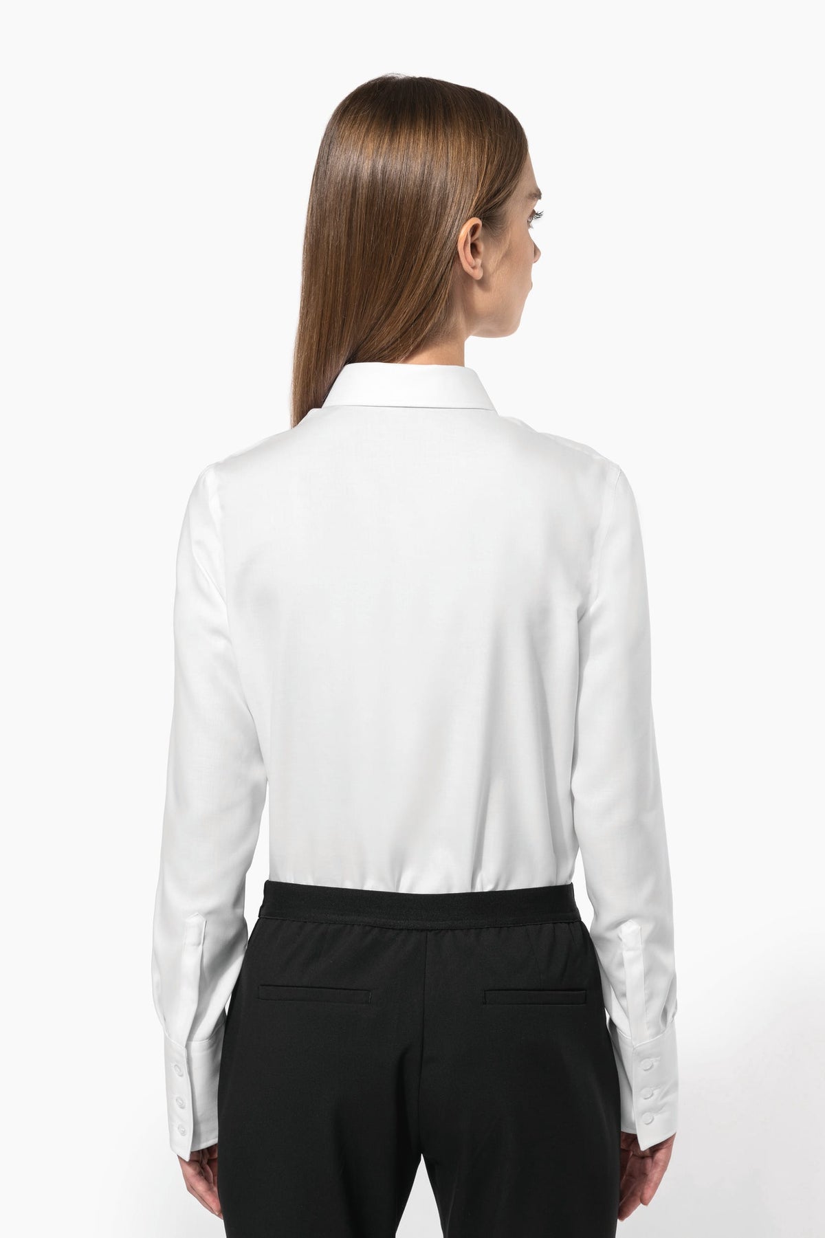 Kariban K538 Dames non-iron blouse lange mouwen