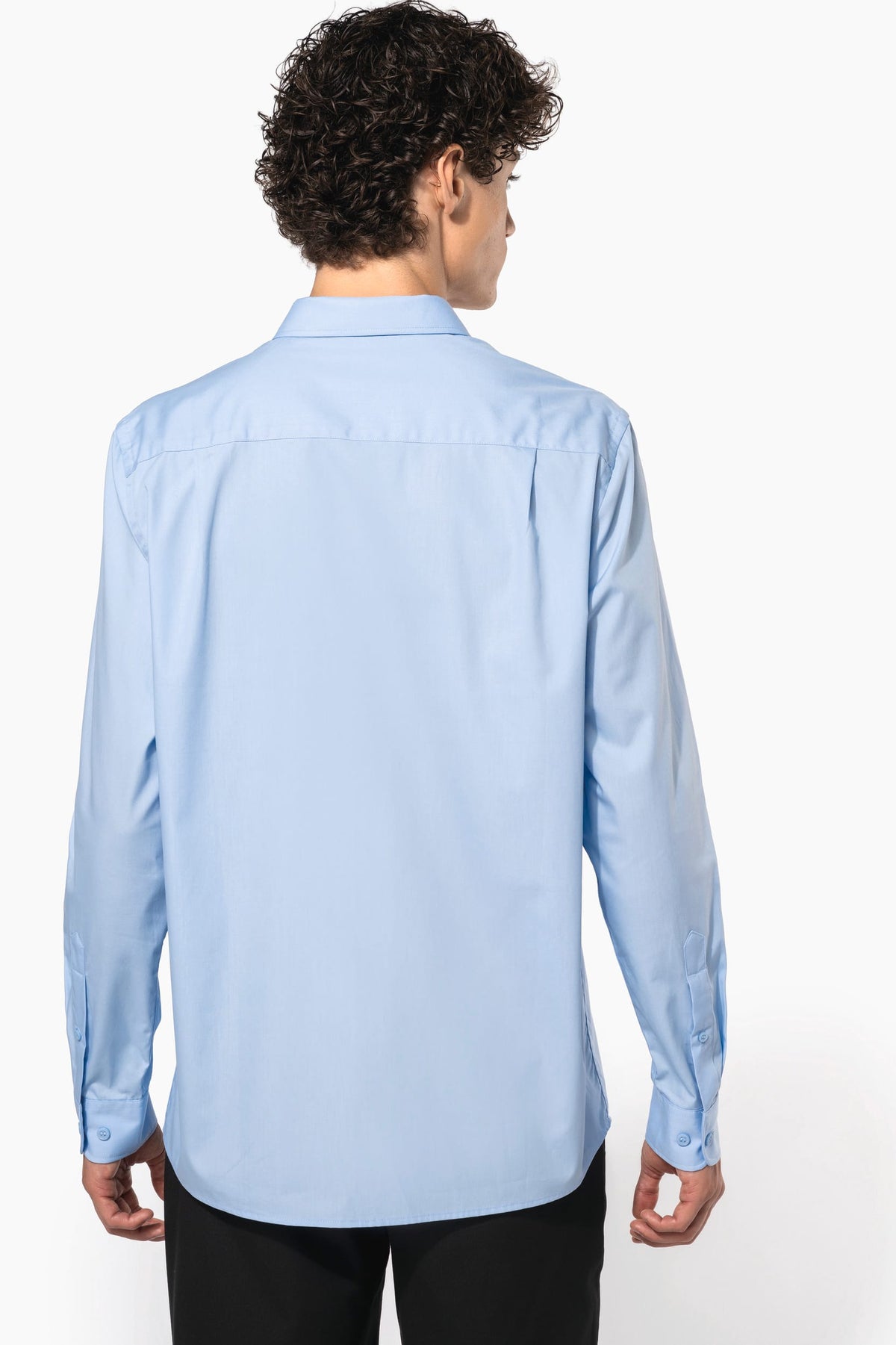 Kariban K541 Heren poplin overhemd lange mouwen