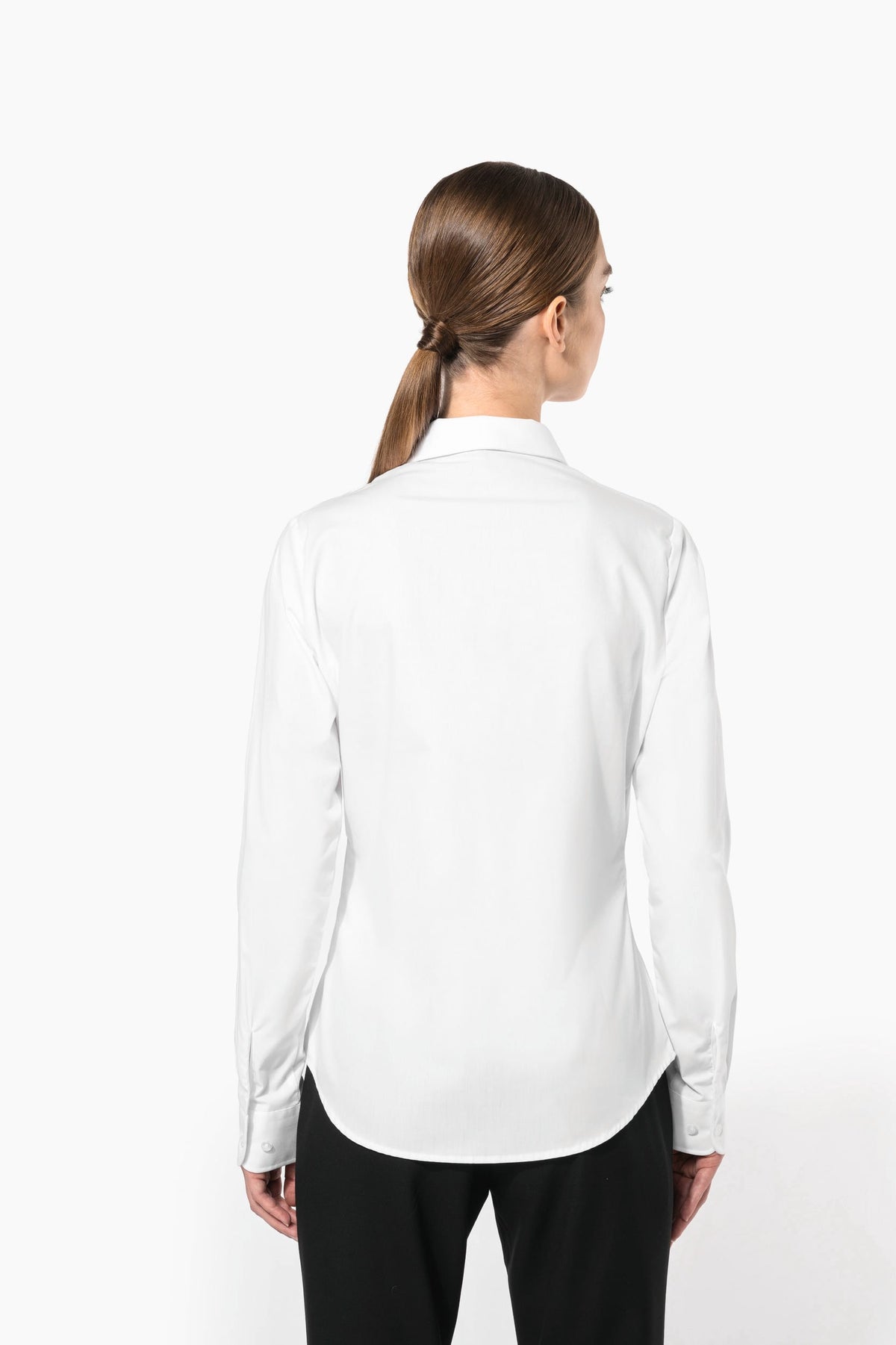 Kariban K542 Dames poplin blouse lange mouwen