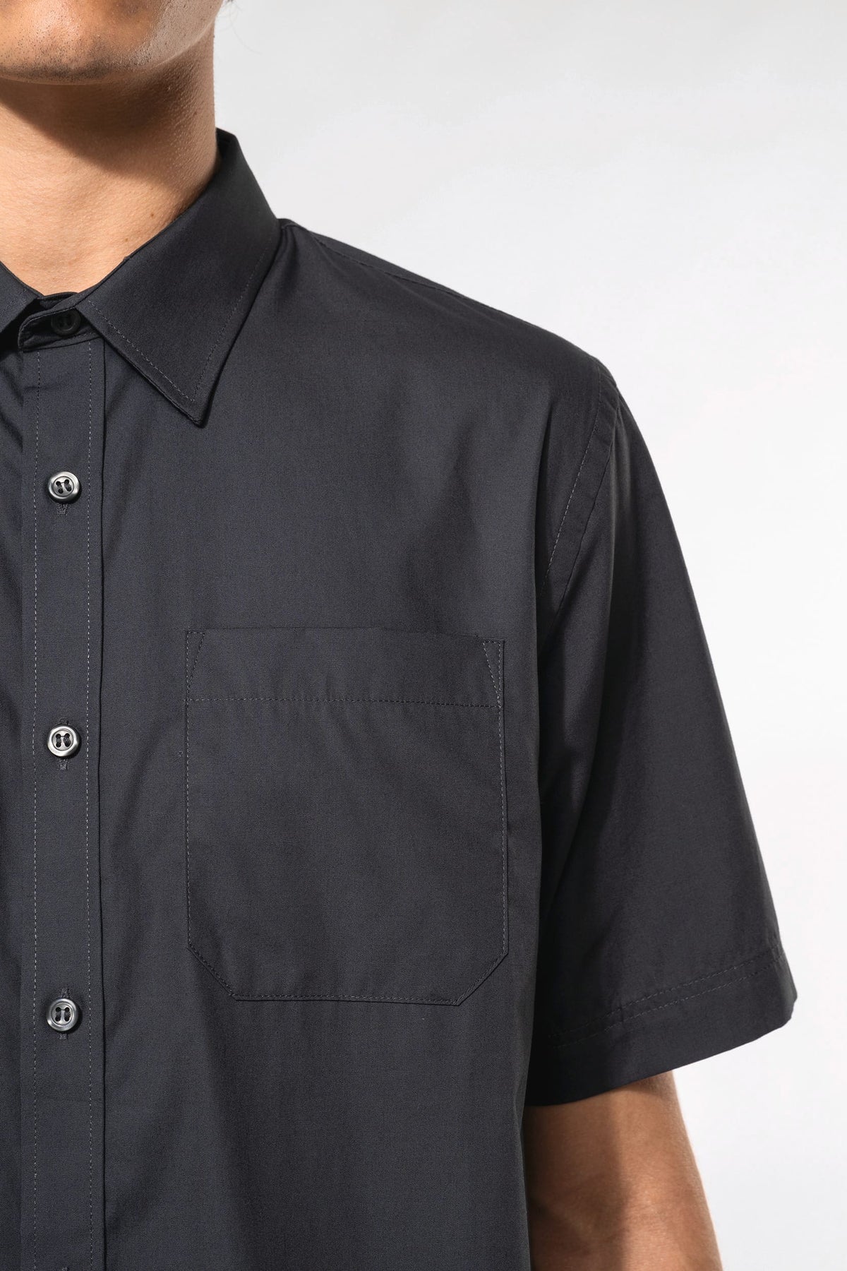 Kariban K543 Heren poplin overhemd korte mouwen