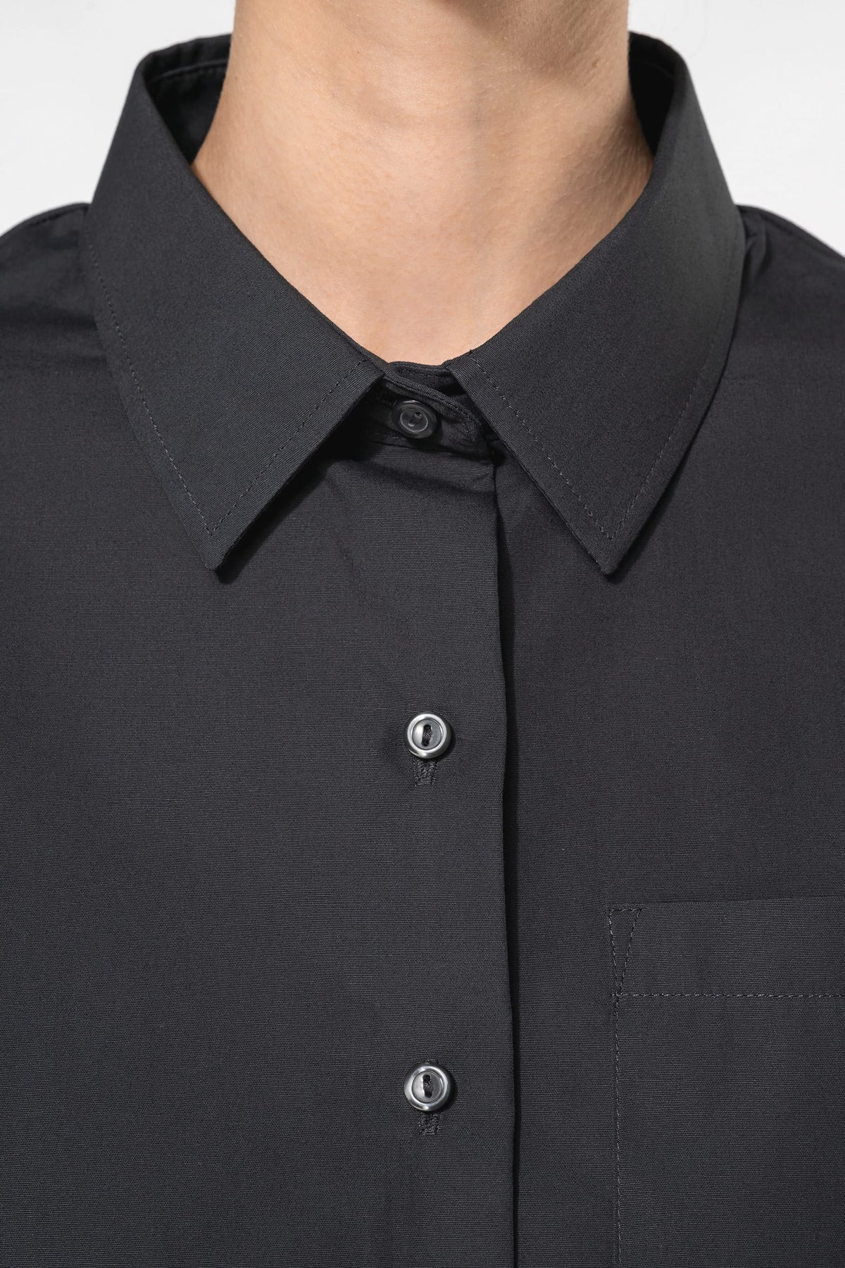 Kariban K544 Dames Poplin Blouse Korte Mouwen